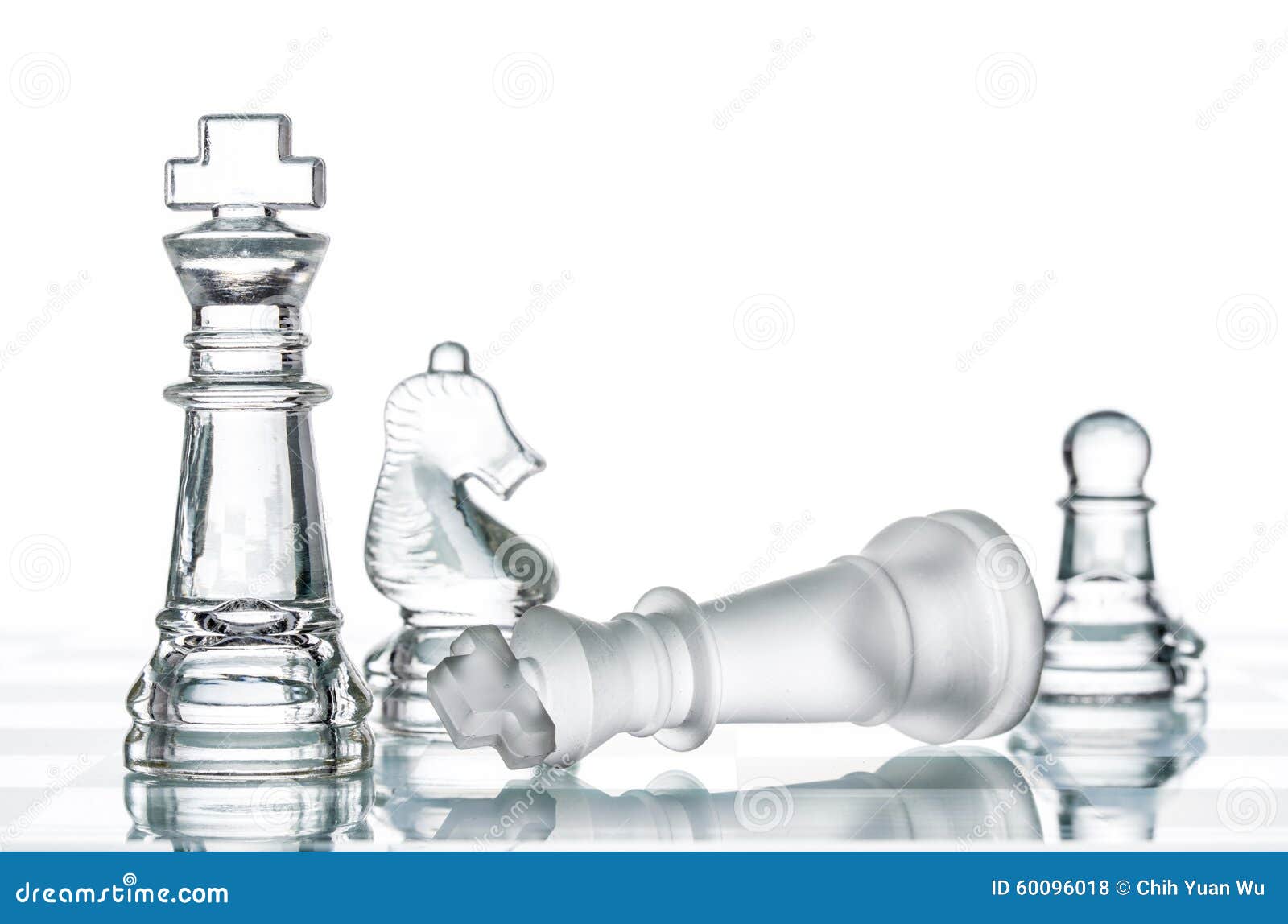 Estratégia Empresarial Do Checkmate Da Xadrez Imagem de Stock