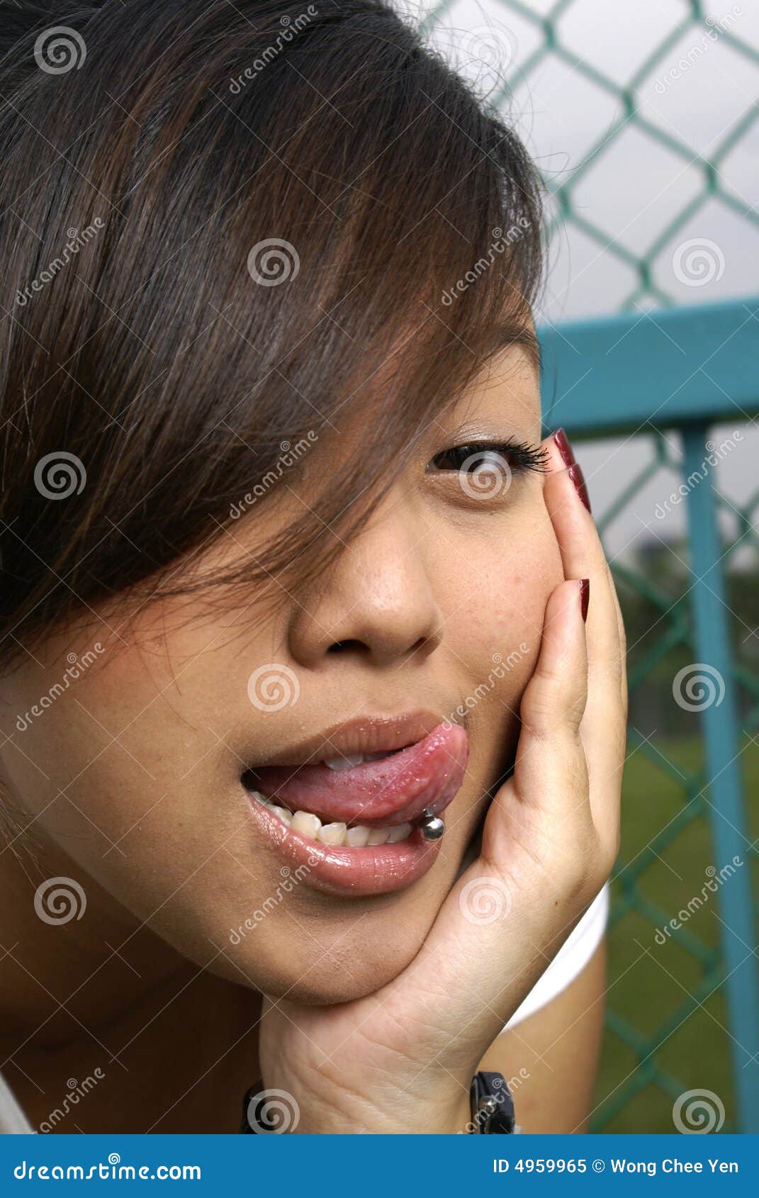 Cheeky Malay Teen Girl Stock Image Image Of Attractive 4959965 