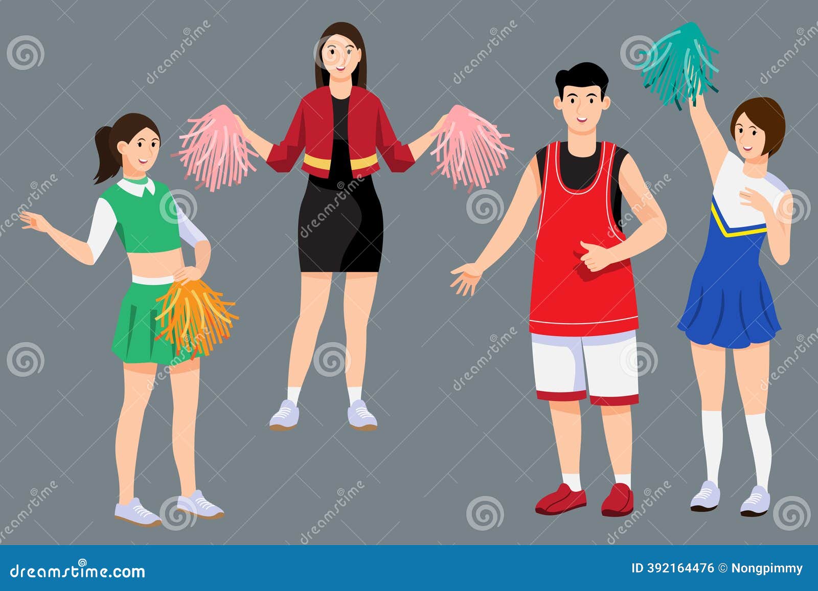 Girl Cheerleader Stock Illustrations – 2,128 Girl Cheerleader Stock  Illustrations, Vectors \u0026 Clipart - Dreamstime, image size:1600x1156