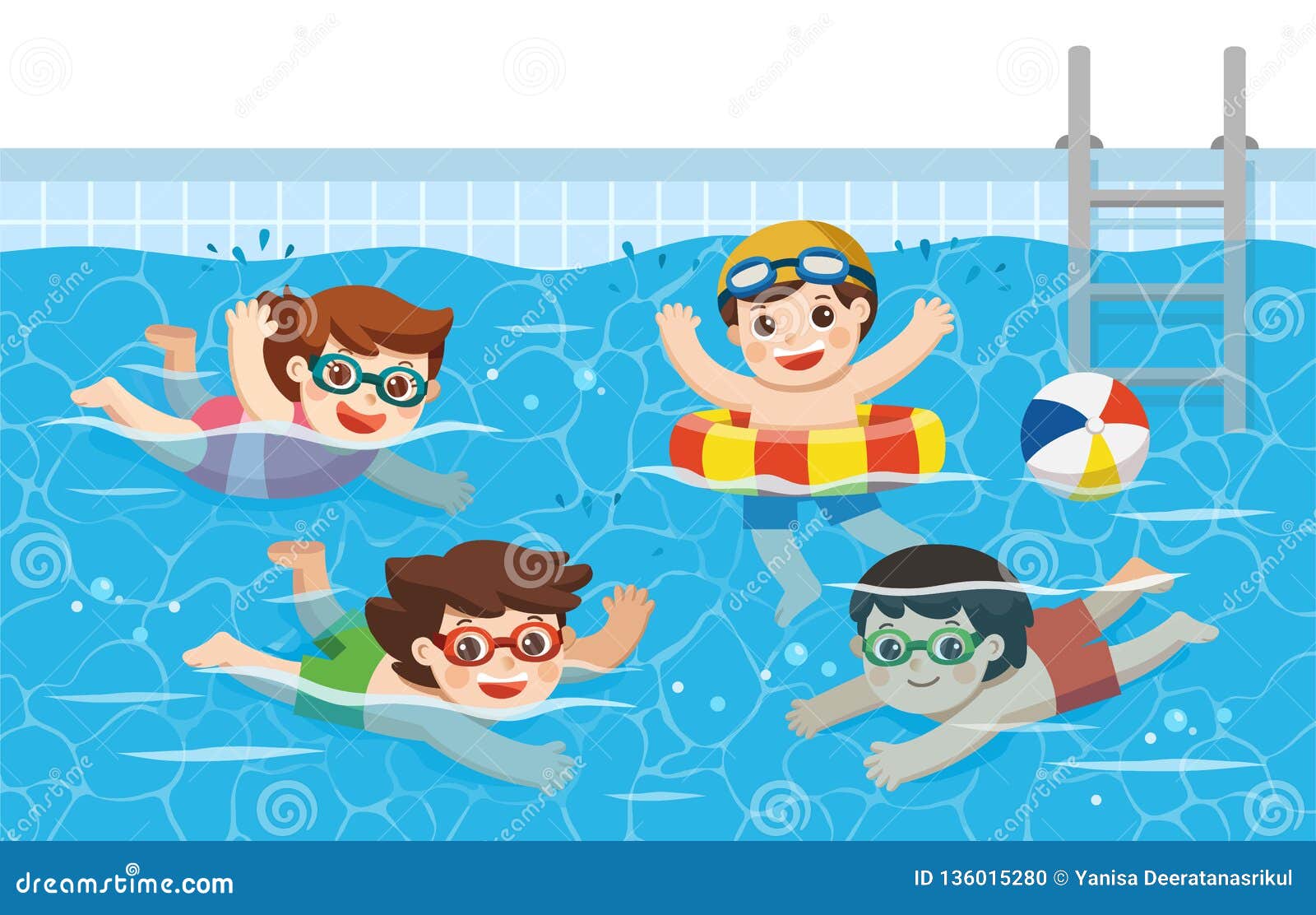 Kids Swimming Stock Illustrations – 9,878 Kids Swimming Stock  Illustrations, Vectors & Clipart - Dreamstime