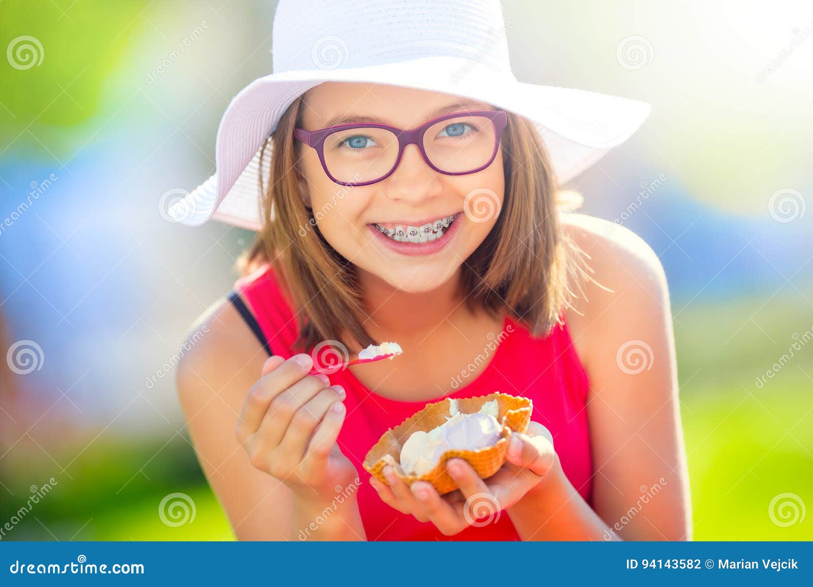 Teen Braces Sunglasses Stock Photos - Free & Royalty-Free Stock