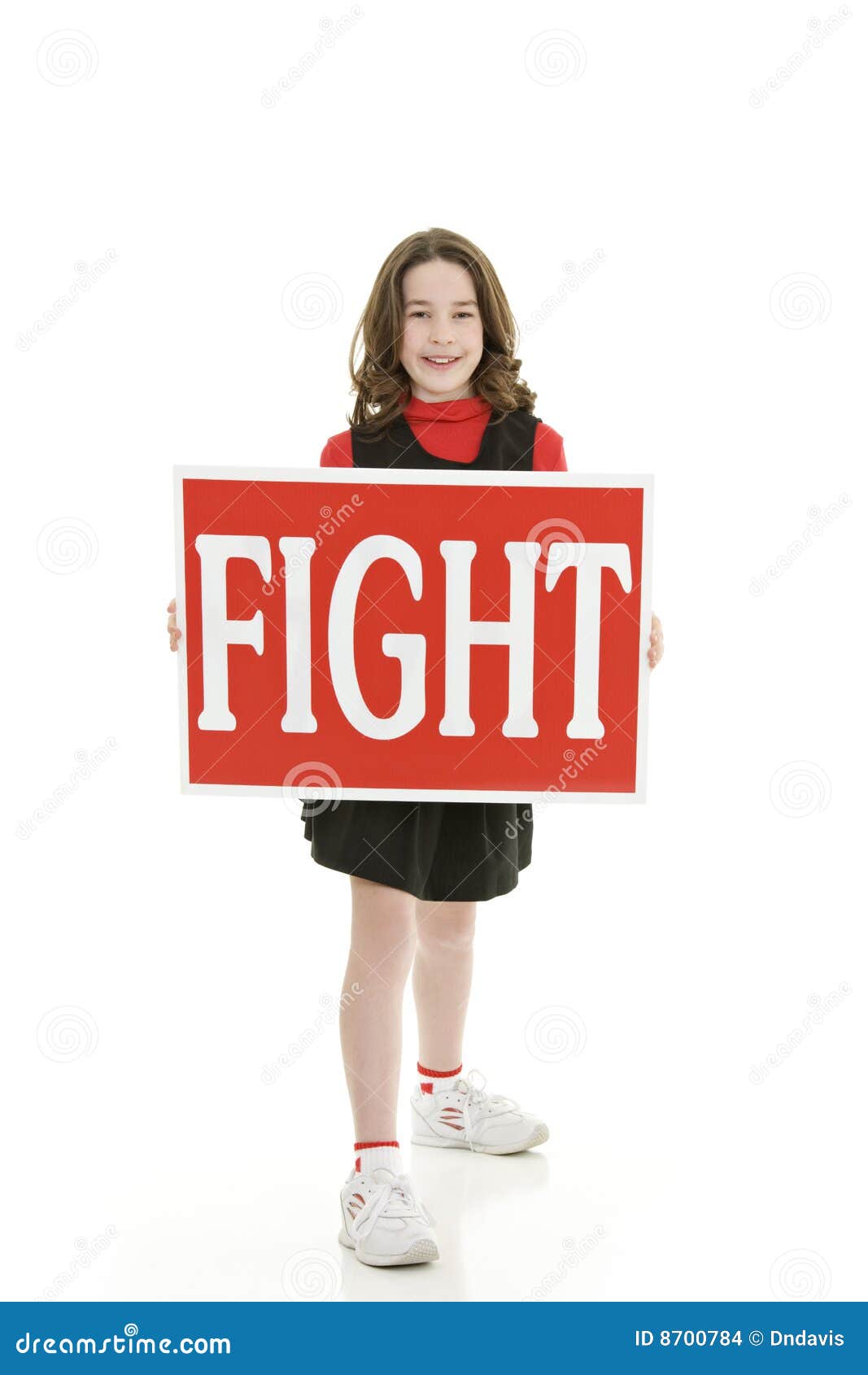 Ten Year Old Caucasian Girl Dressed As a Red Cheerleader Outfit Stock Photo Image of pretty