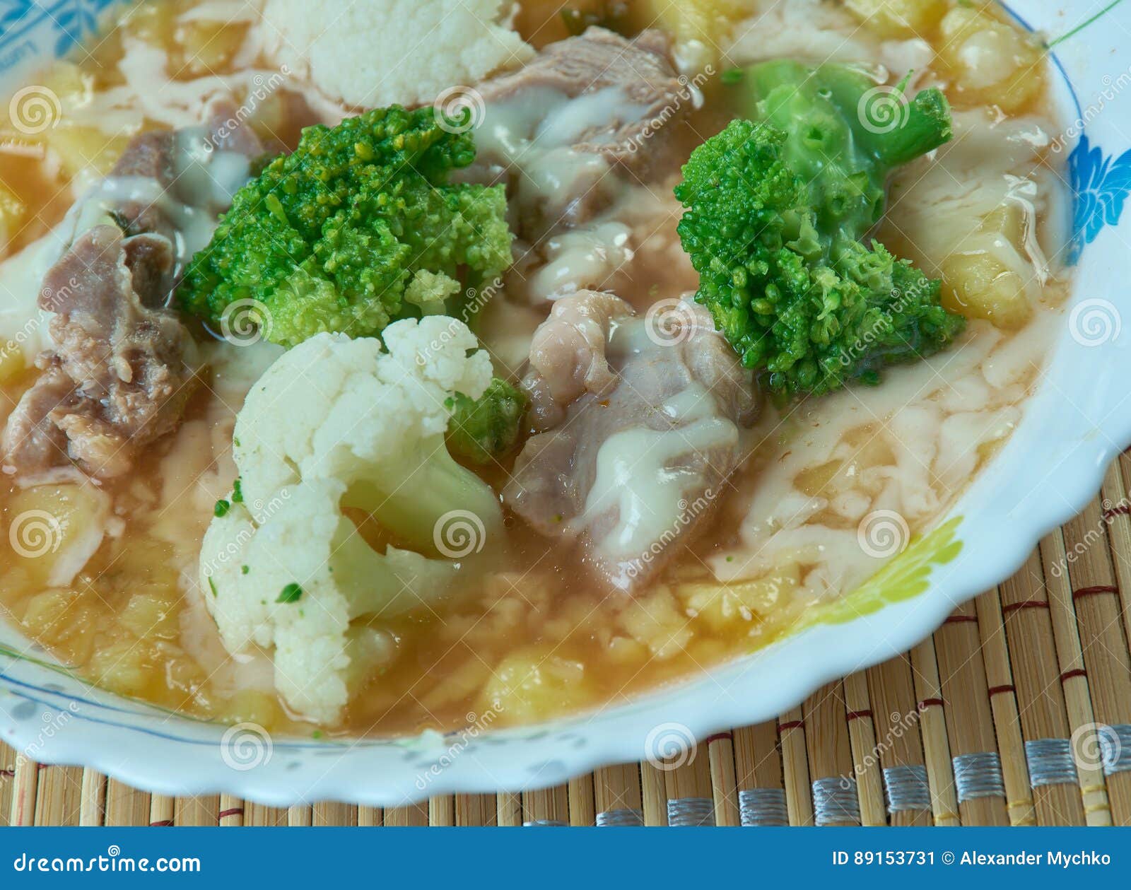 Cheese and Broccoli Chicken Soup Stock Image Image of dinner, cuisine