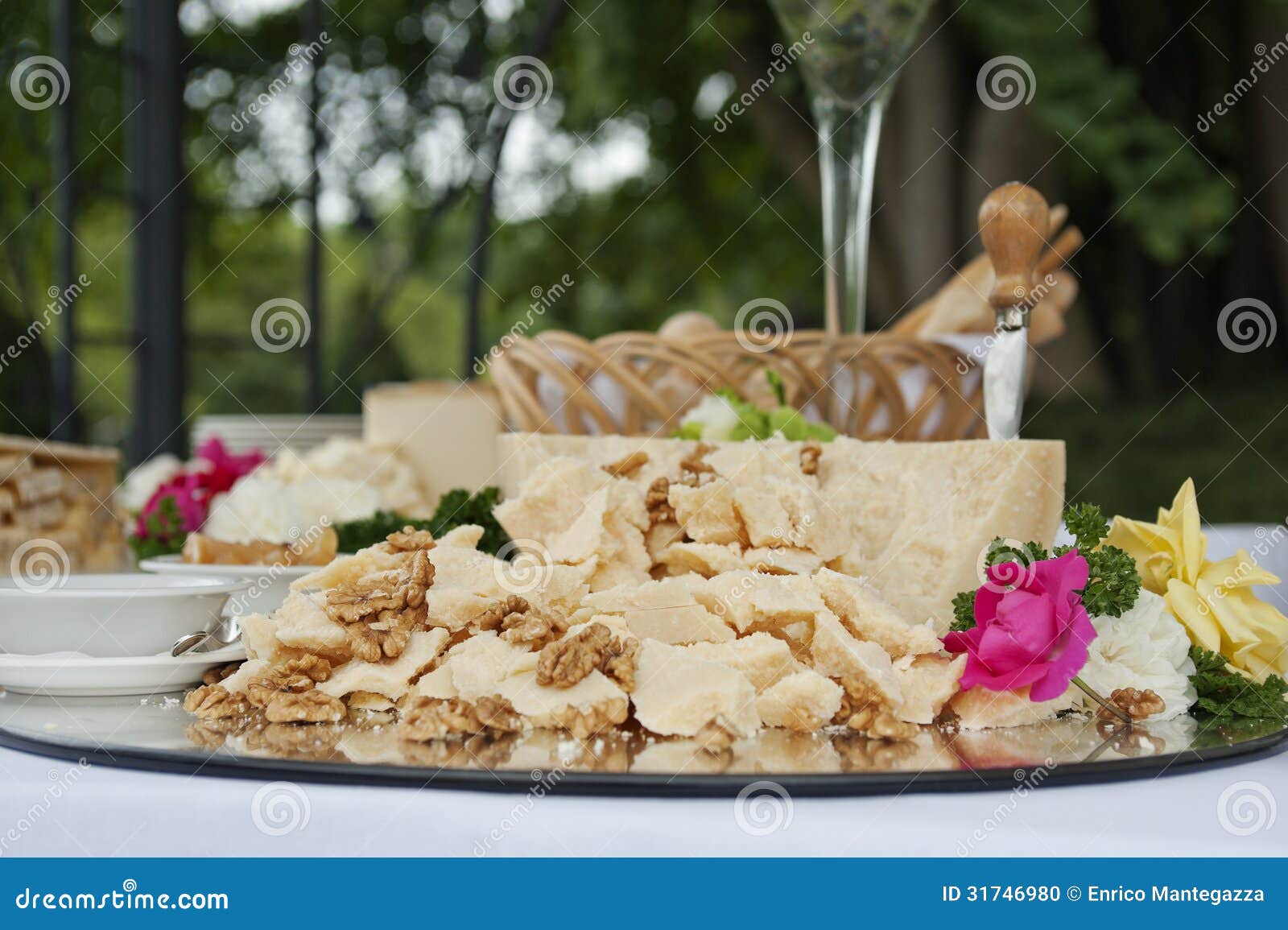 Cheese buffet stock photo. Image of outdoor, dishware 31746980