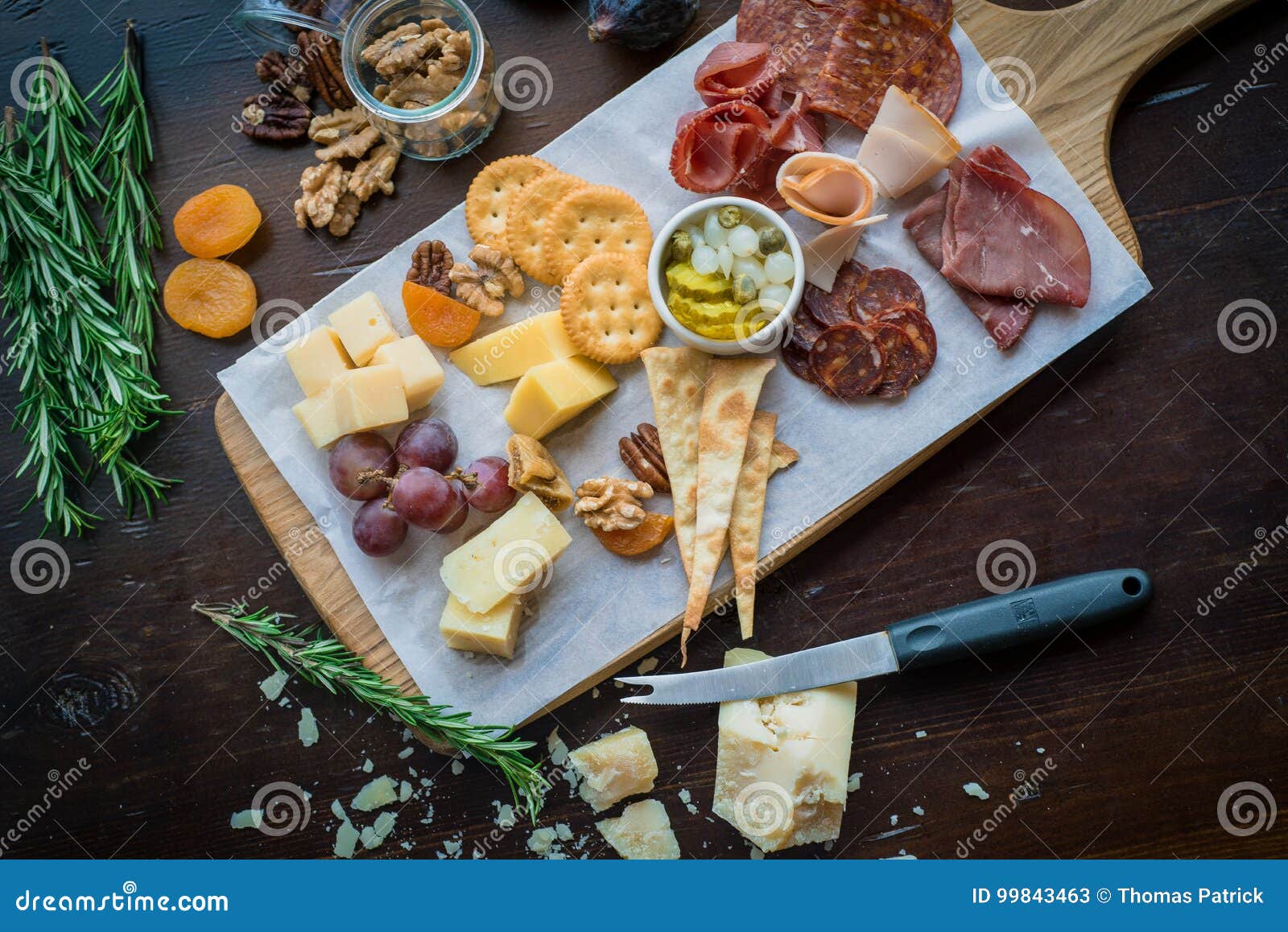 Cheese and Cold cuts stock image. Image of cheese, gourmet 99843463
