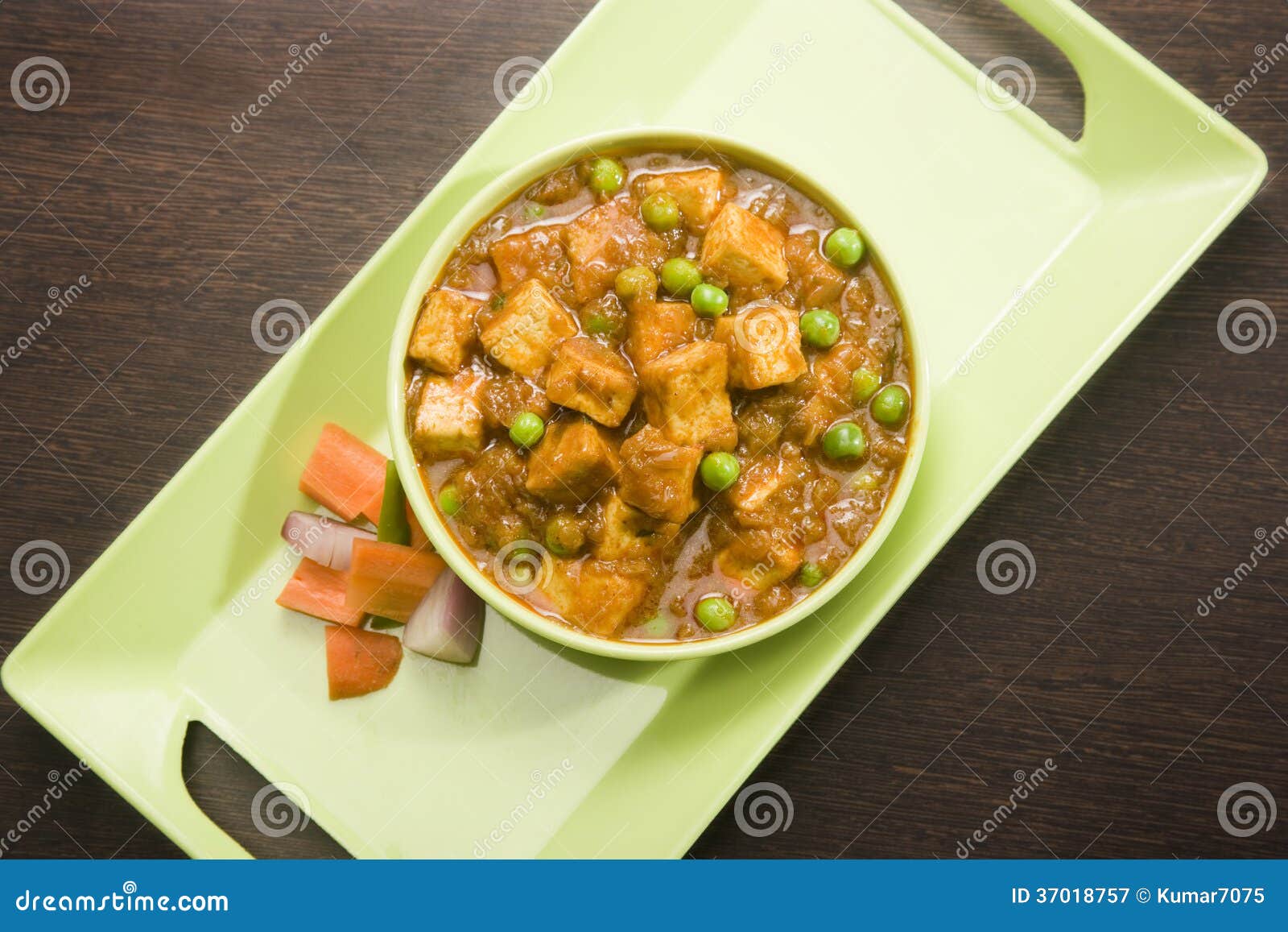 Cheese Cooked with Peas stock image. Image of gravy, carrot - 37018757