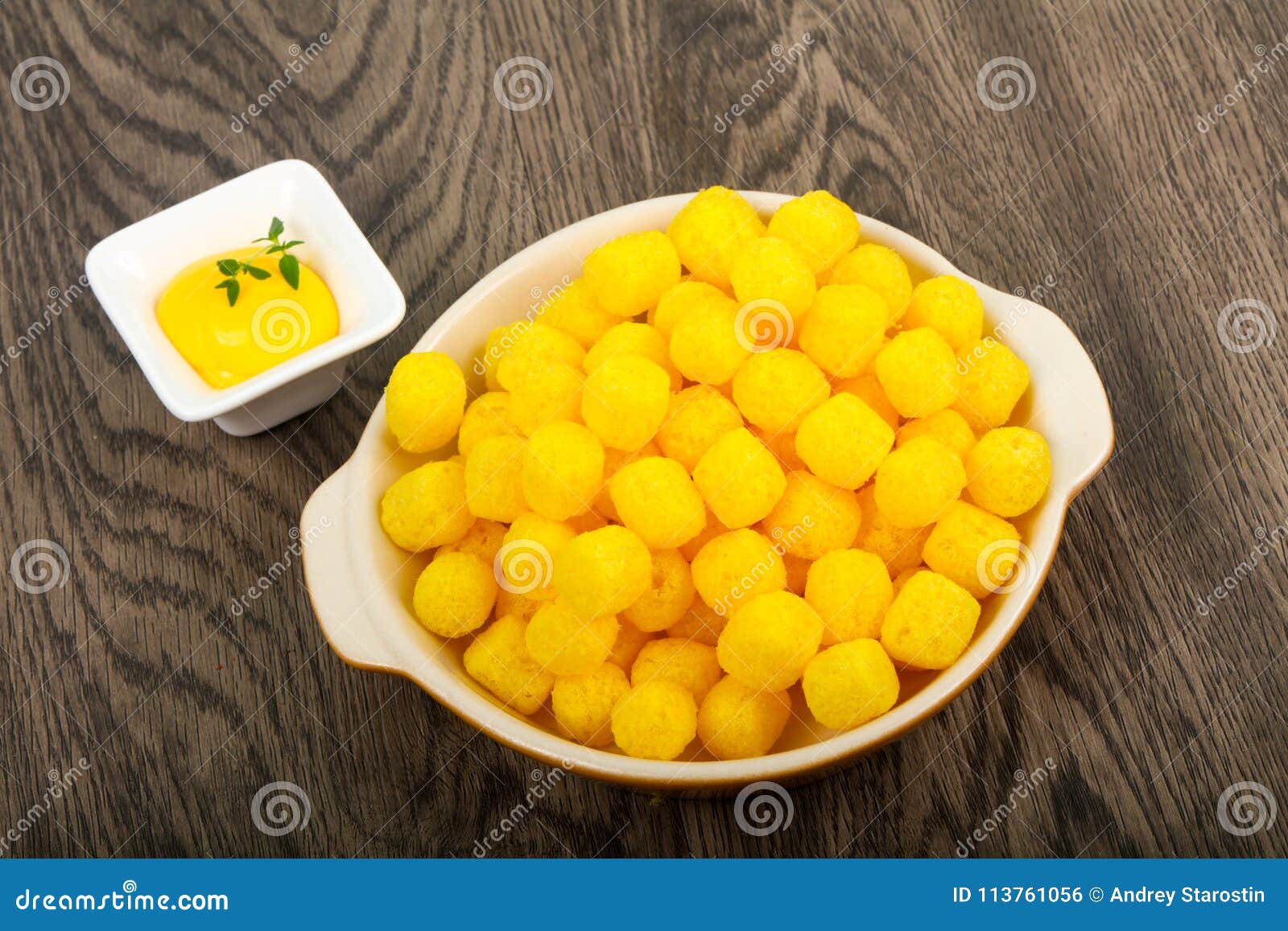Cheese corn balls stock photo. Image of fast, chips 113761056