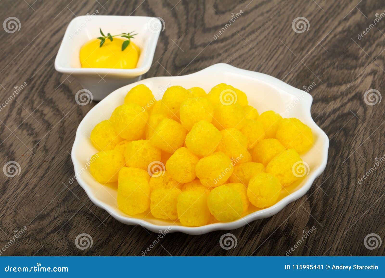 Cheese corn balls stock image. Image of chips, appetizing 115995441