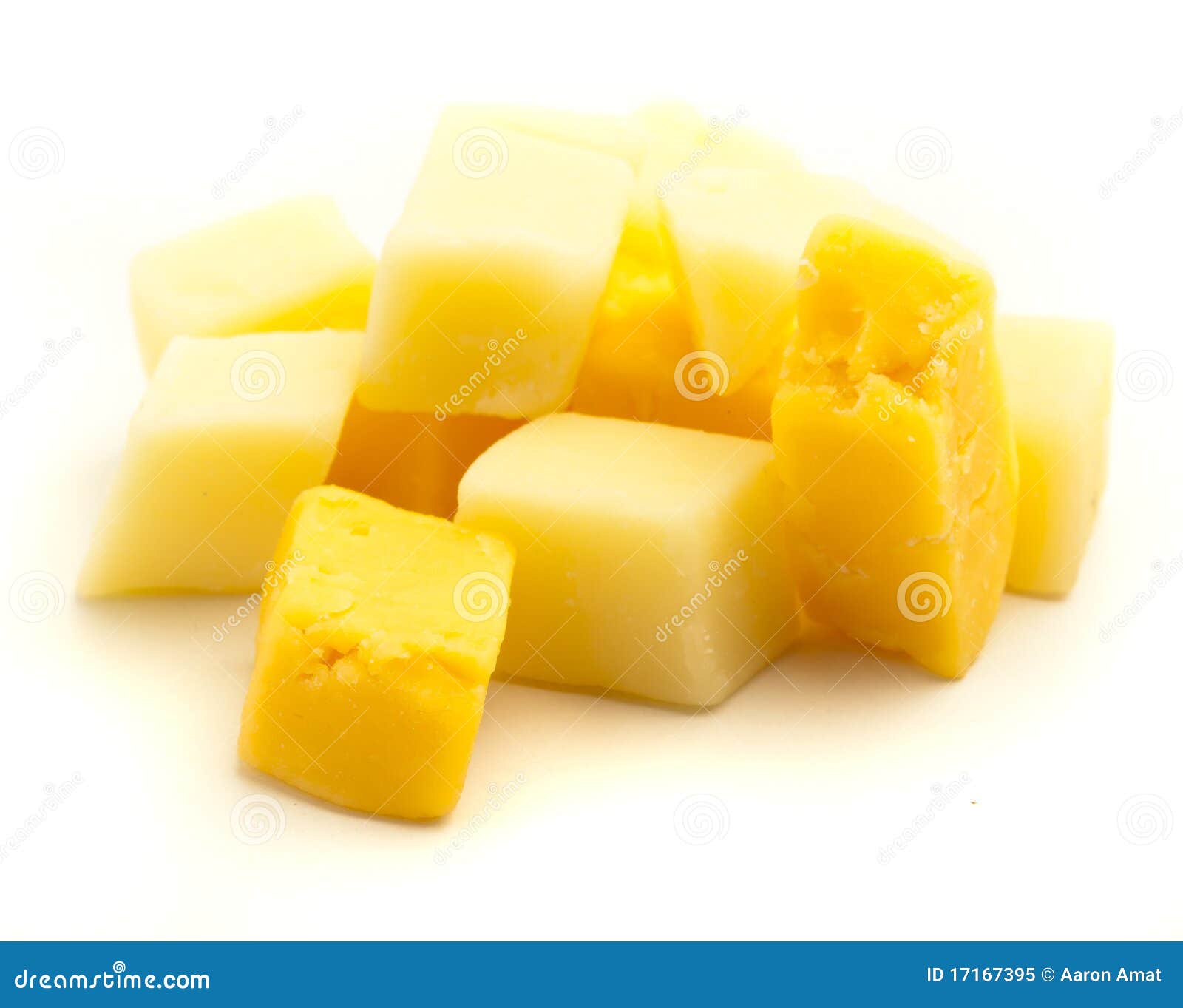 Cheese cubes stock image. Image of culinary, milk, piece 17167395