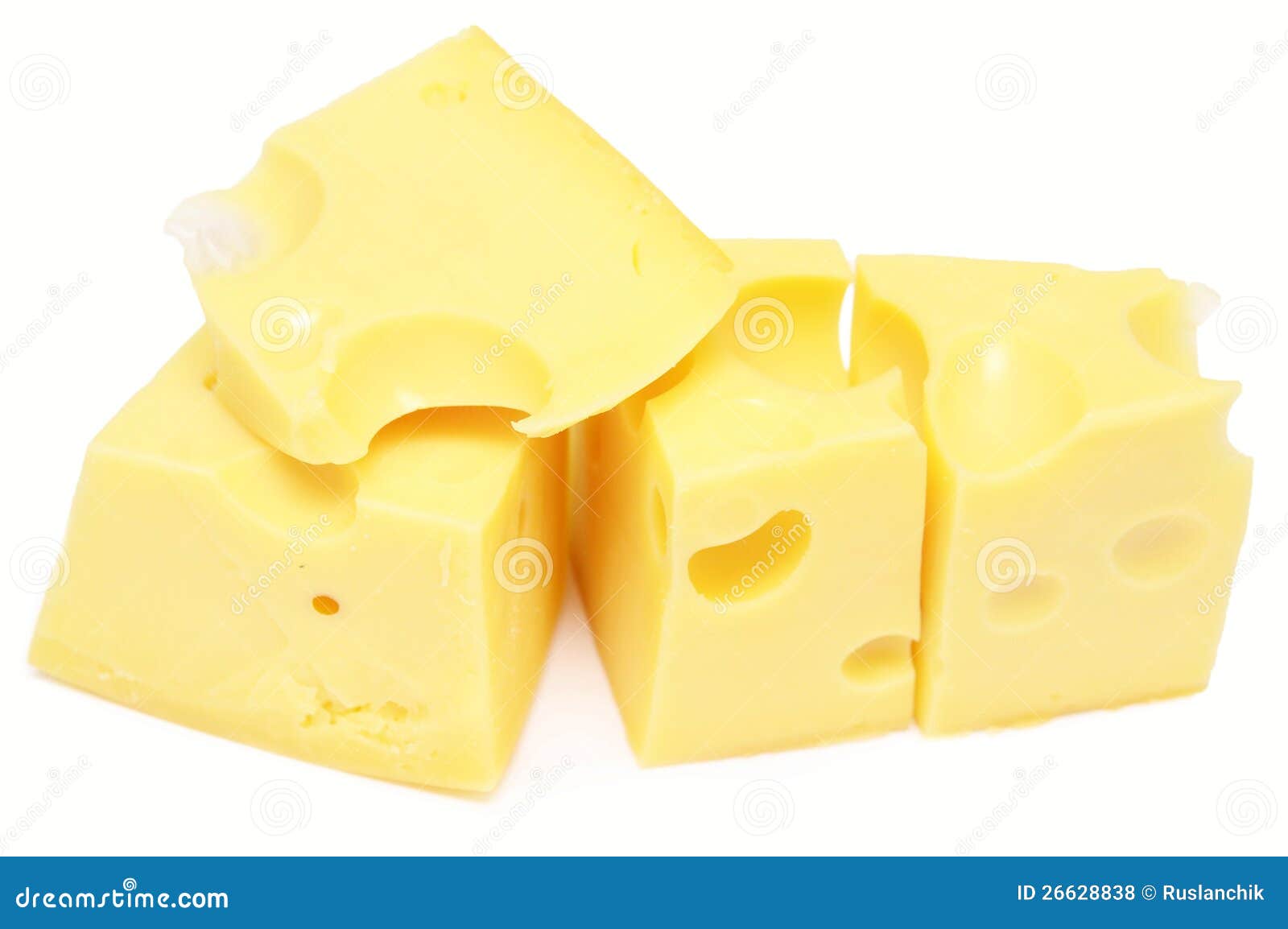 Cheese cubes stock photo. Image of healthy, italian, dinner 26628838