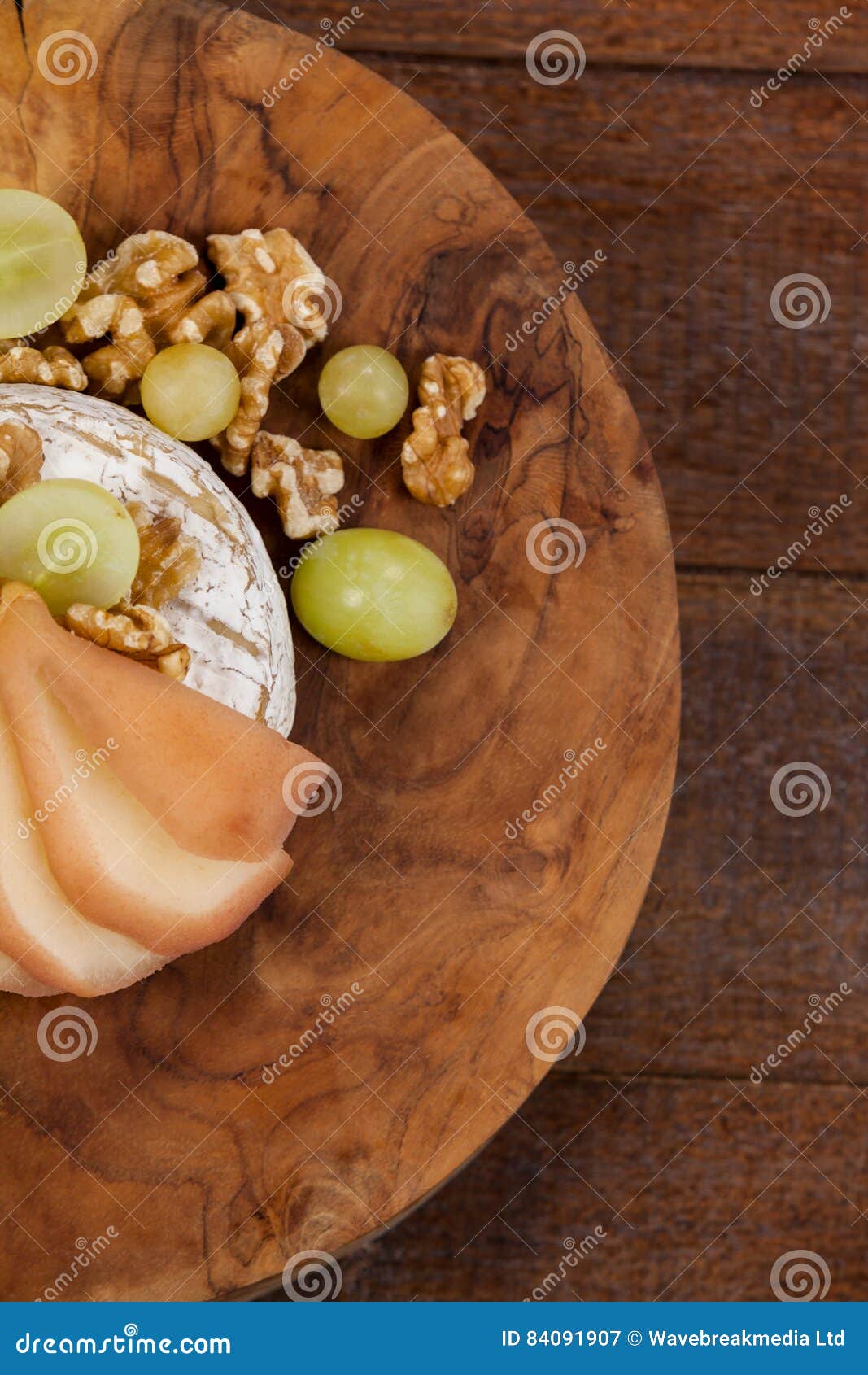 Cheese with Dried Fruit and Fruits Stock Image Image of healthy