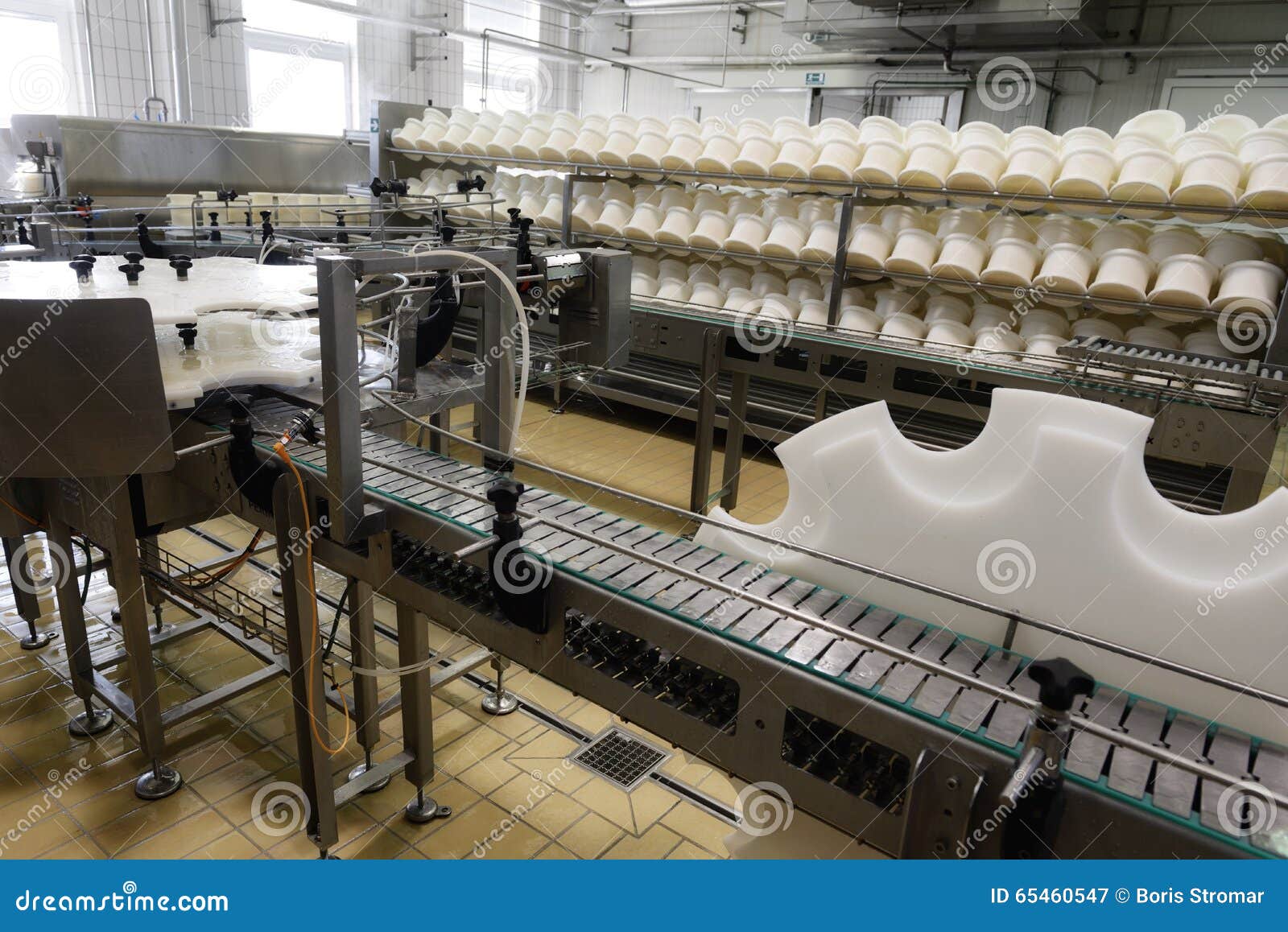 Cheese factory stock image. Image of engineering, factory 65460547