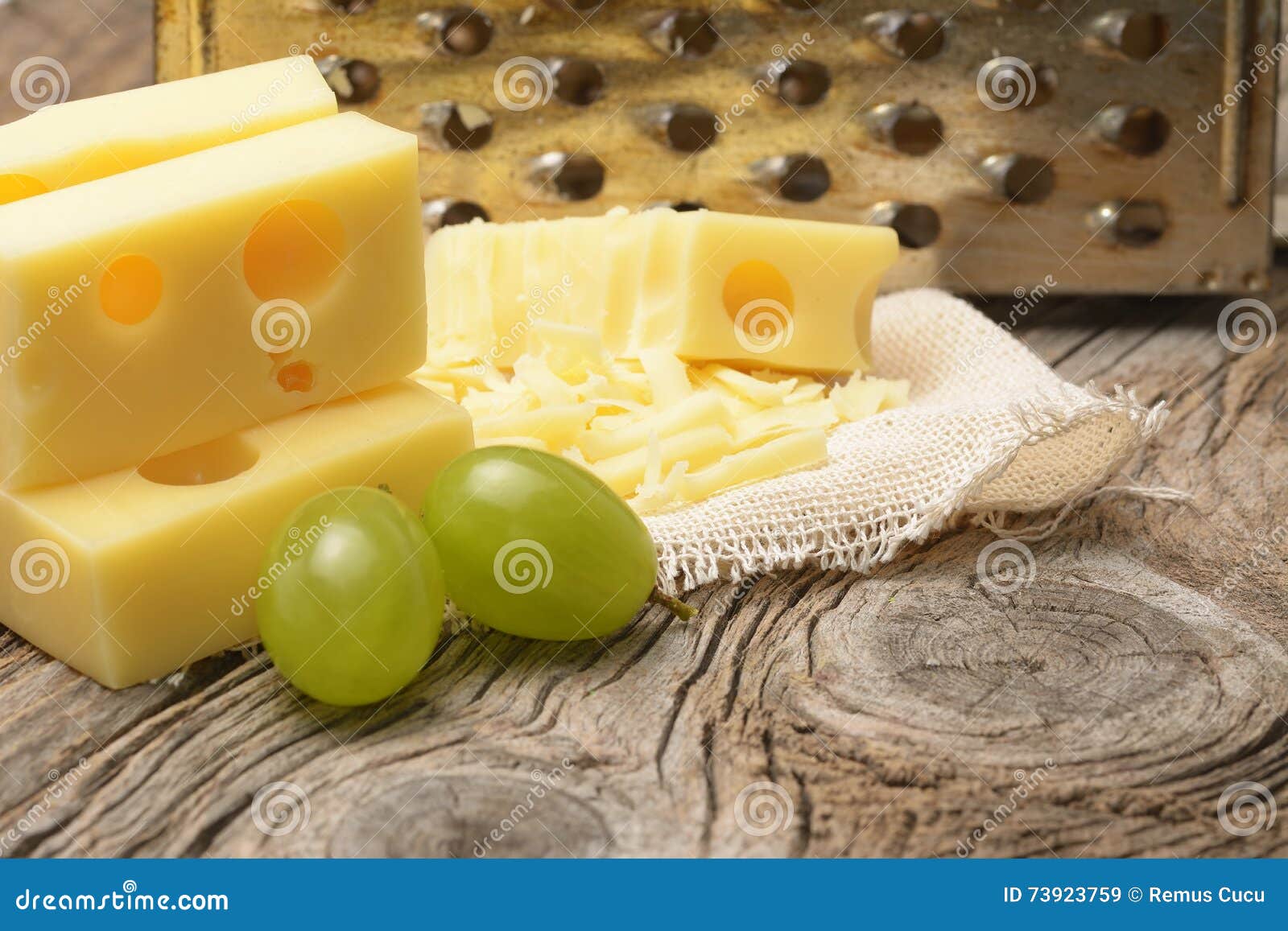 Cheese and grapes stock image. Image of appetizer, grapes 73923759
