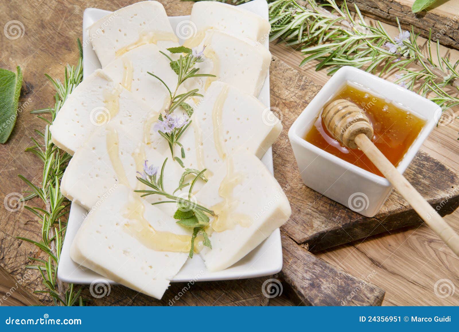 Cheese with honey stock image. Image of ingredients, tasty 24356951