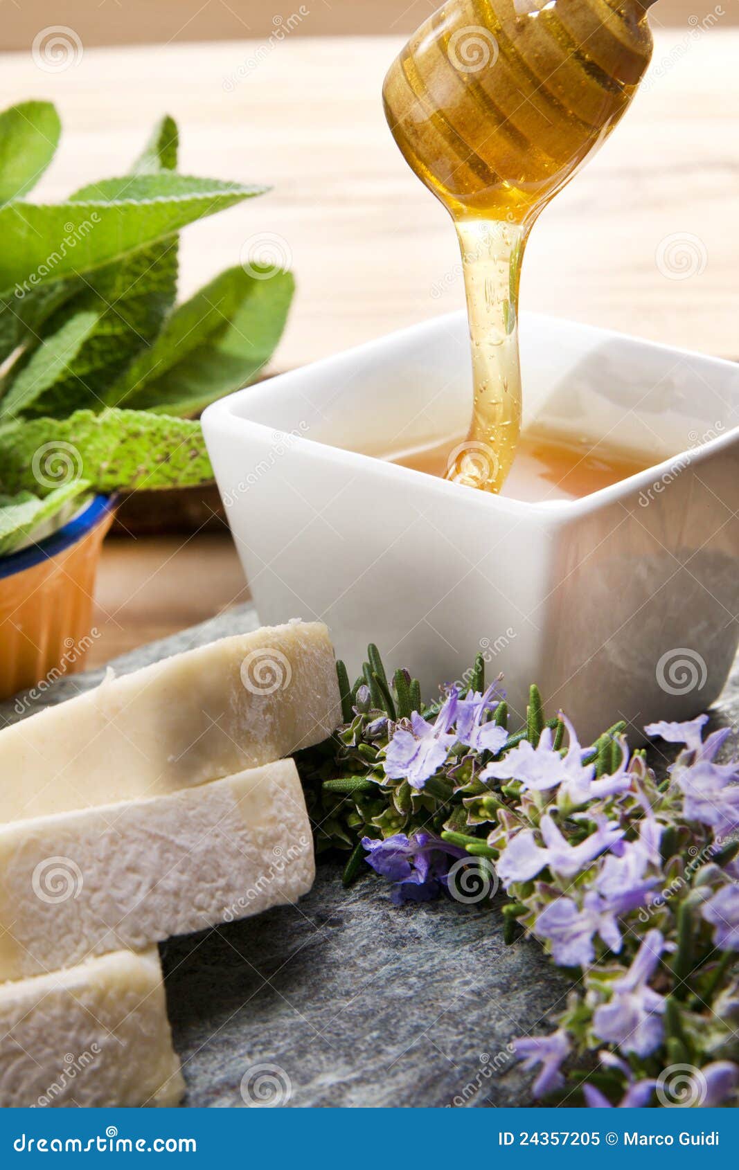Cheese with honey stock image. Image of cooking, electricity 24357205