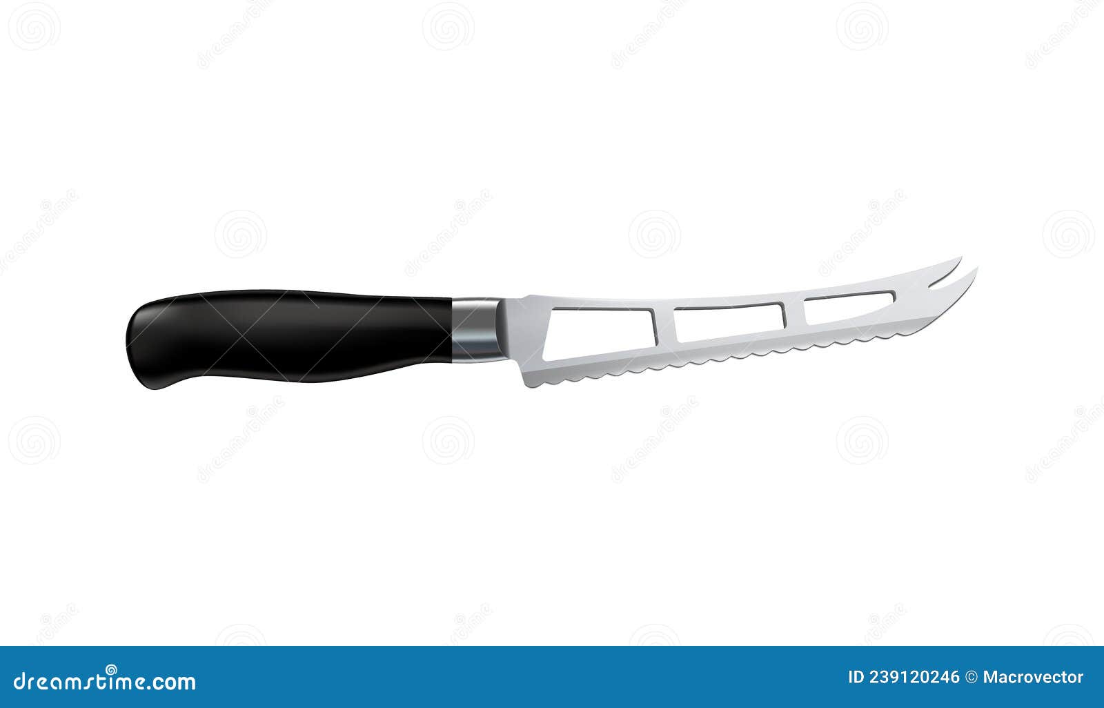 Realistic Cheese Knife stock vector. Illustration of cheese 239120246