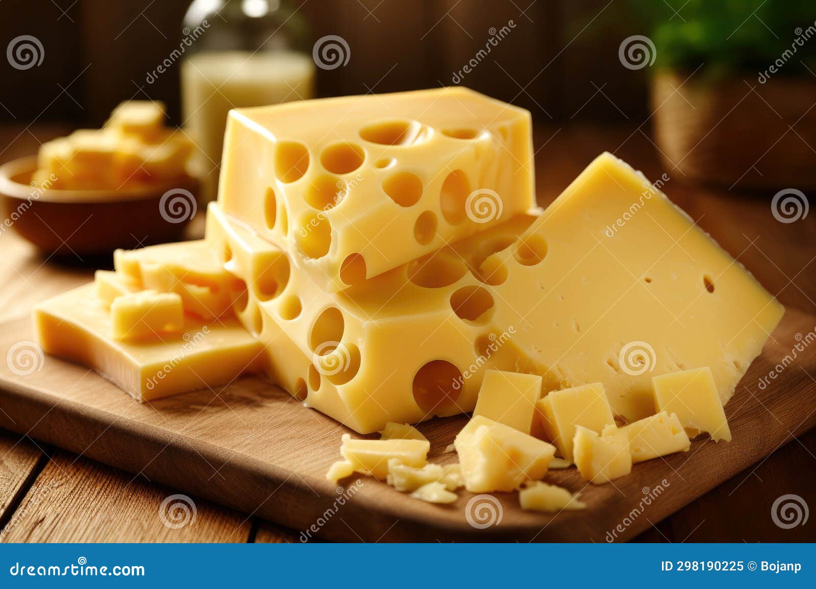 Cheese Lover S Dream Exploring Yellow Emmental Varieties. AI