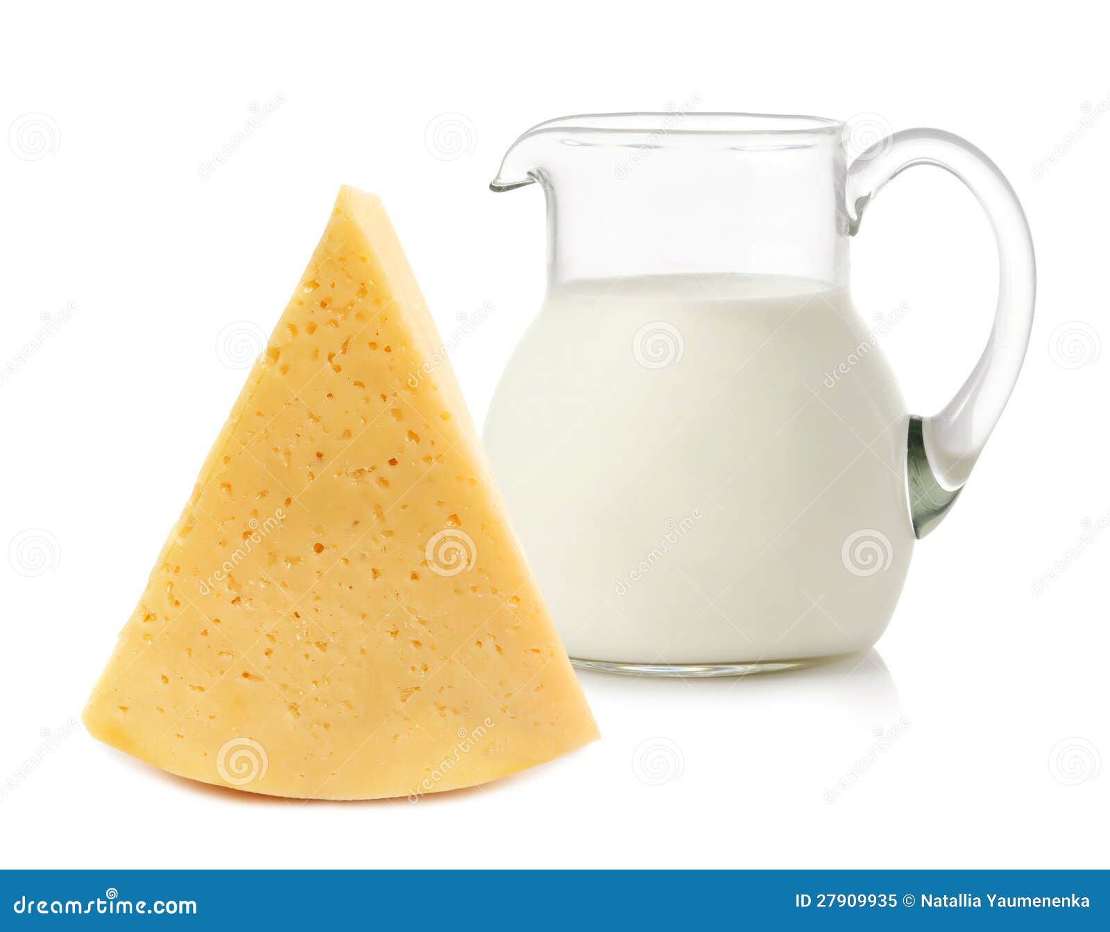 Cheese And Milk Royalty Free Stock Photo Image 27909935