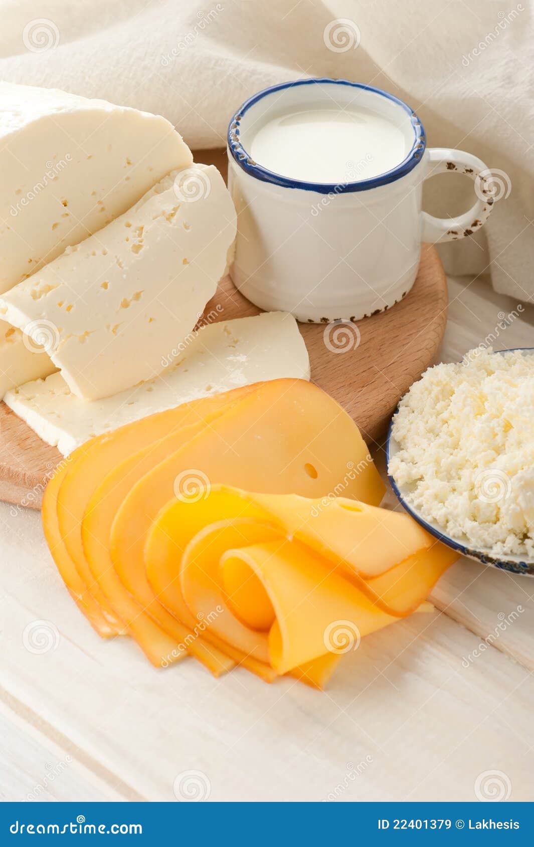 Cheese and Milk for Breakfast Stock Image Image of agriculture
