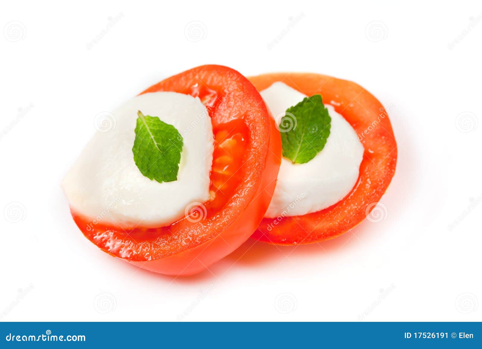 Cheese Mozzarella and Tomato Stock Image Image of object, cheese
