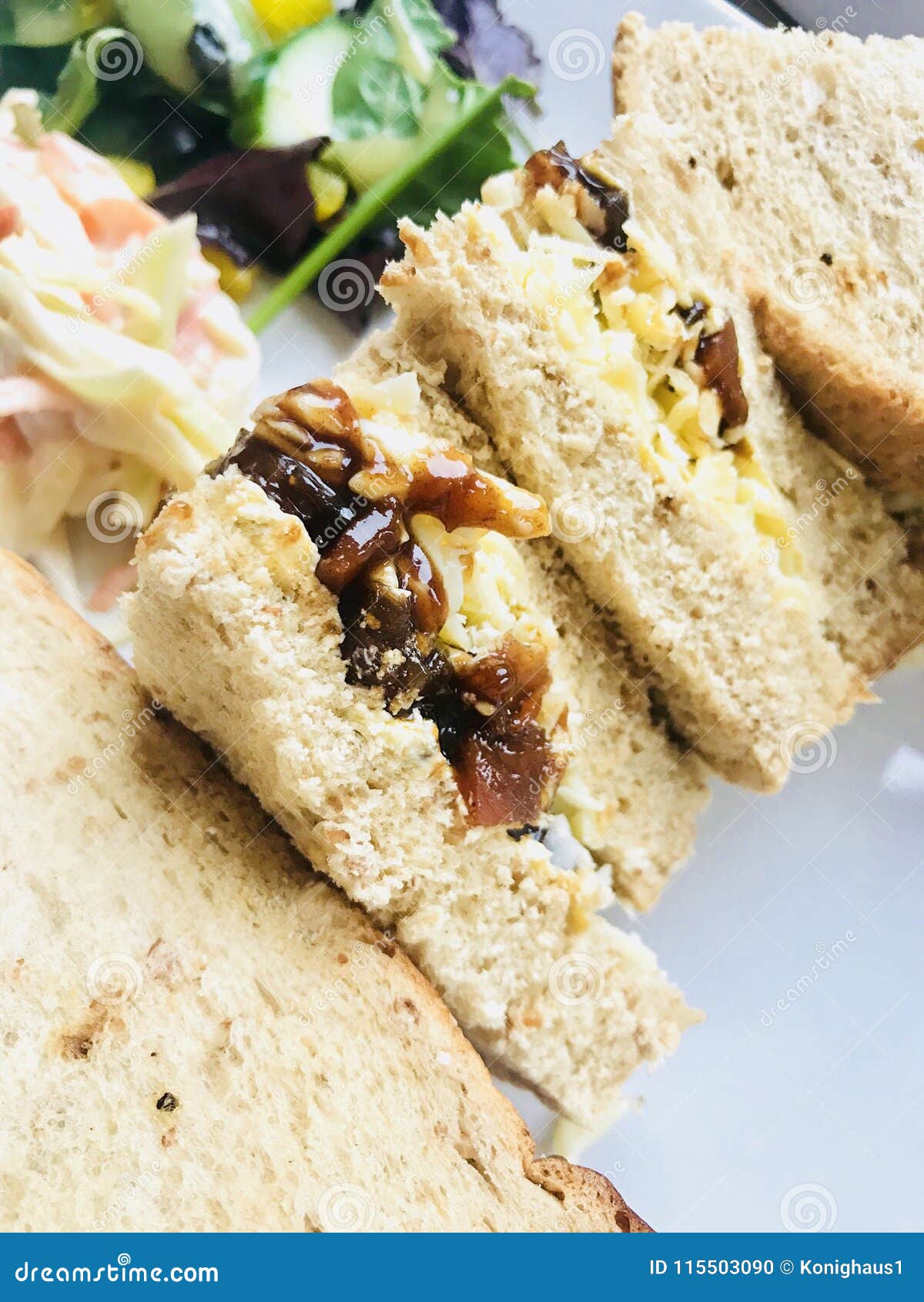 Cheese and pickle sandwich stock photo. Image of cheese 115503090