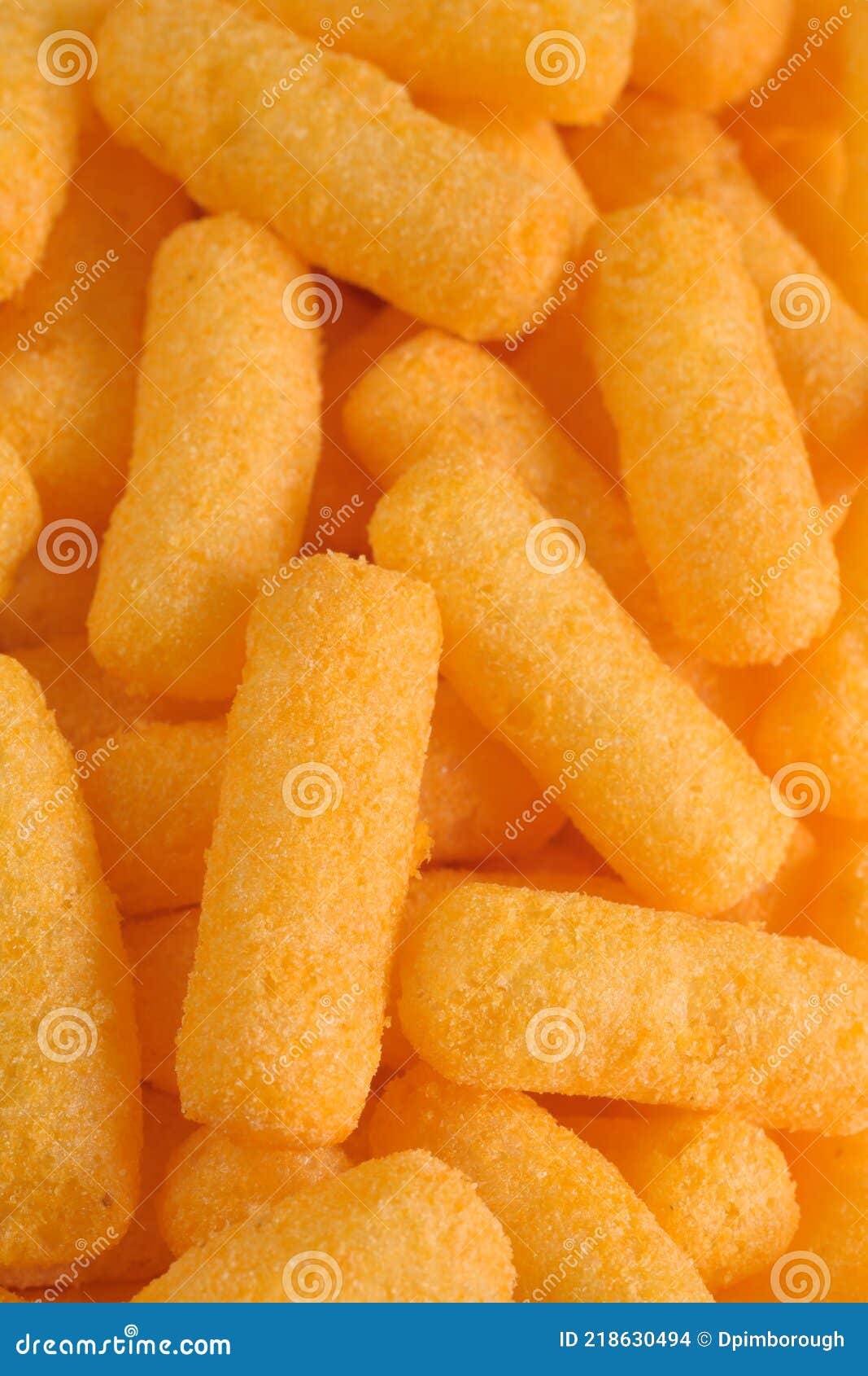 Cheese Puffs Corn Snacks stock photo. Image of snacks 218630494