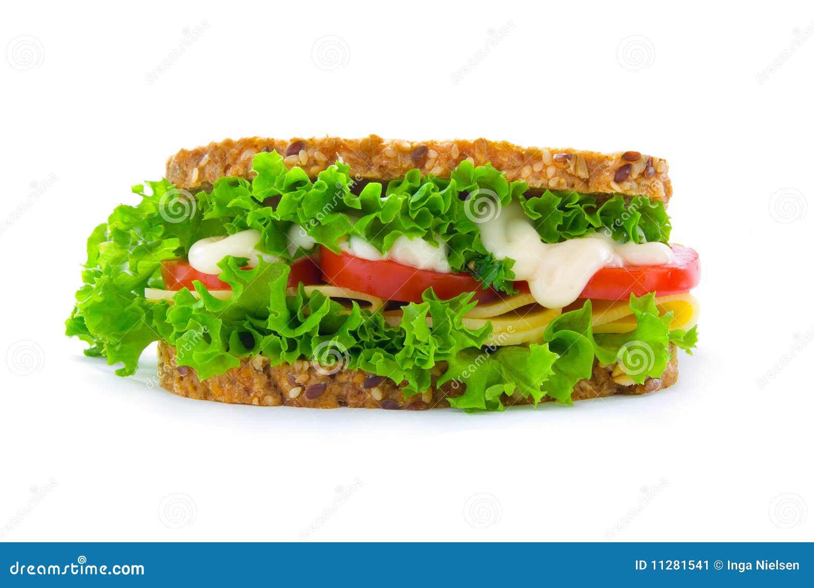 Cheese sandwich stock image. Image of bread, white, food - 11281541