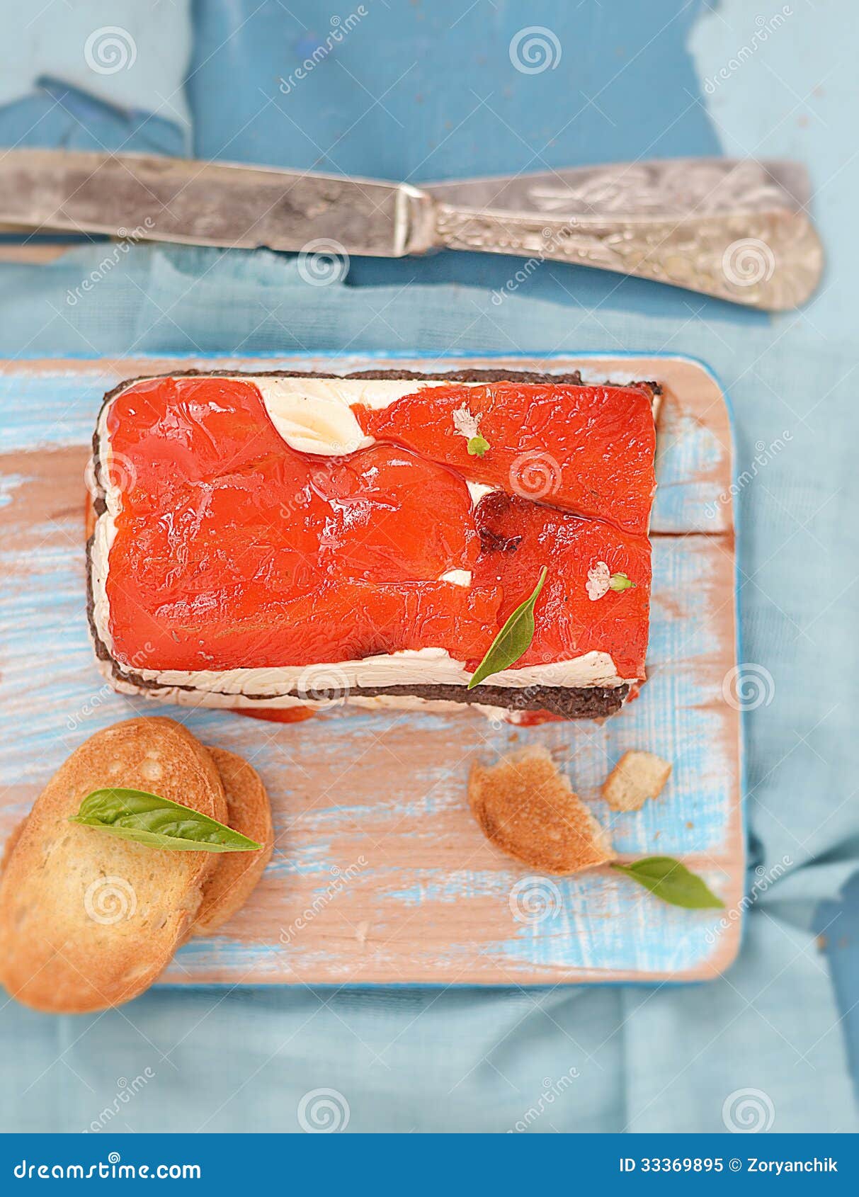 Cheese terrine stock image. Image of antipasto, cuisine 33369895