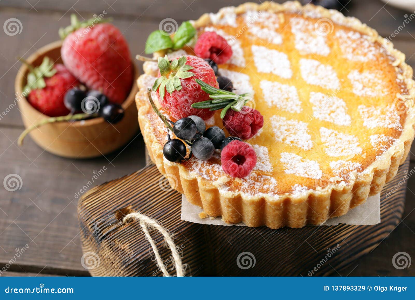 Cheesecake with Powdered Sugar Stock Image Image of delicious, tasty