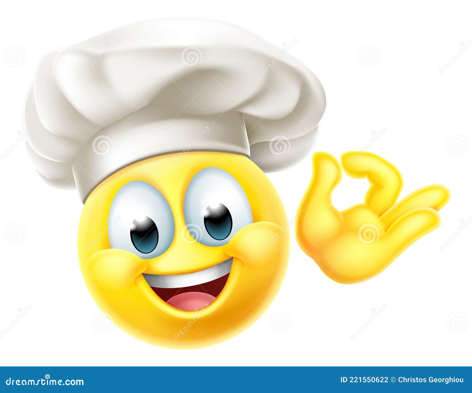Chef Emoticon Cook Cartoon Face Stock Vector - Illustration of icons ...