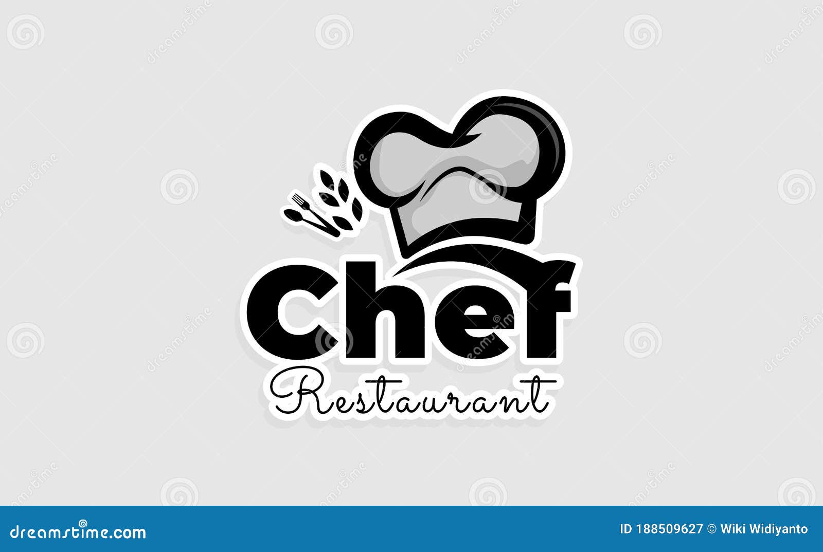 Chef Hat Logo Template. Restaurant Logo Design Inspiration Stock Vector ...