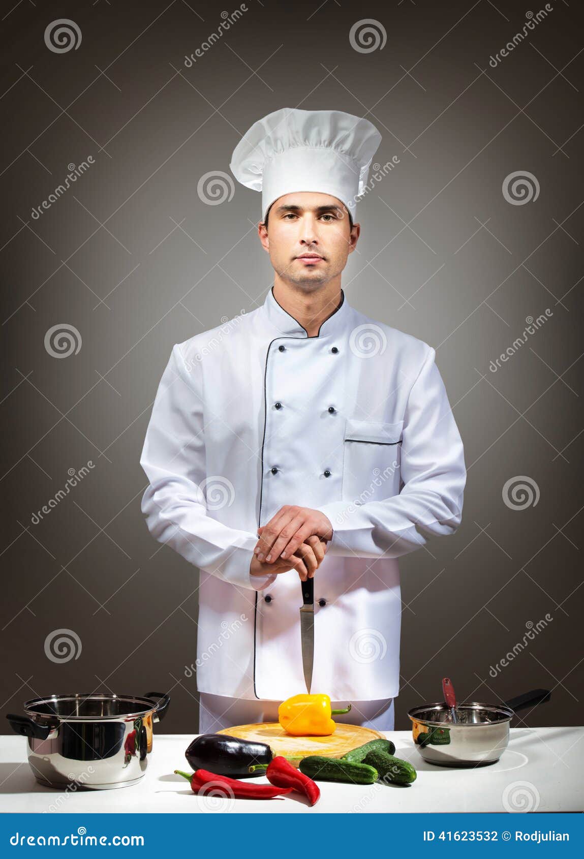 Chef portrait stock photo. Image of caucasian, cook, people 41623532