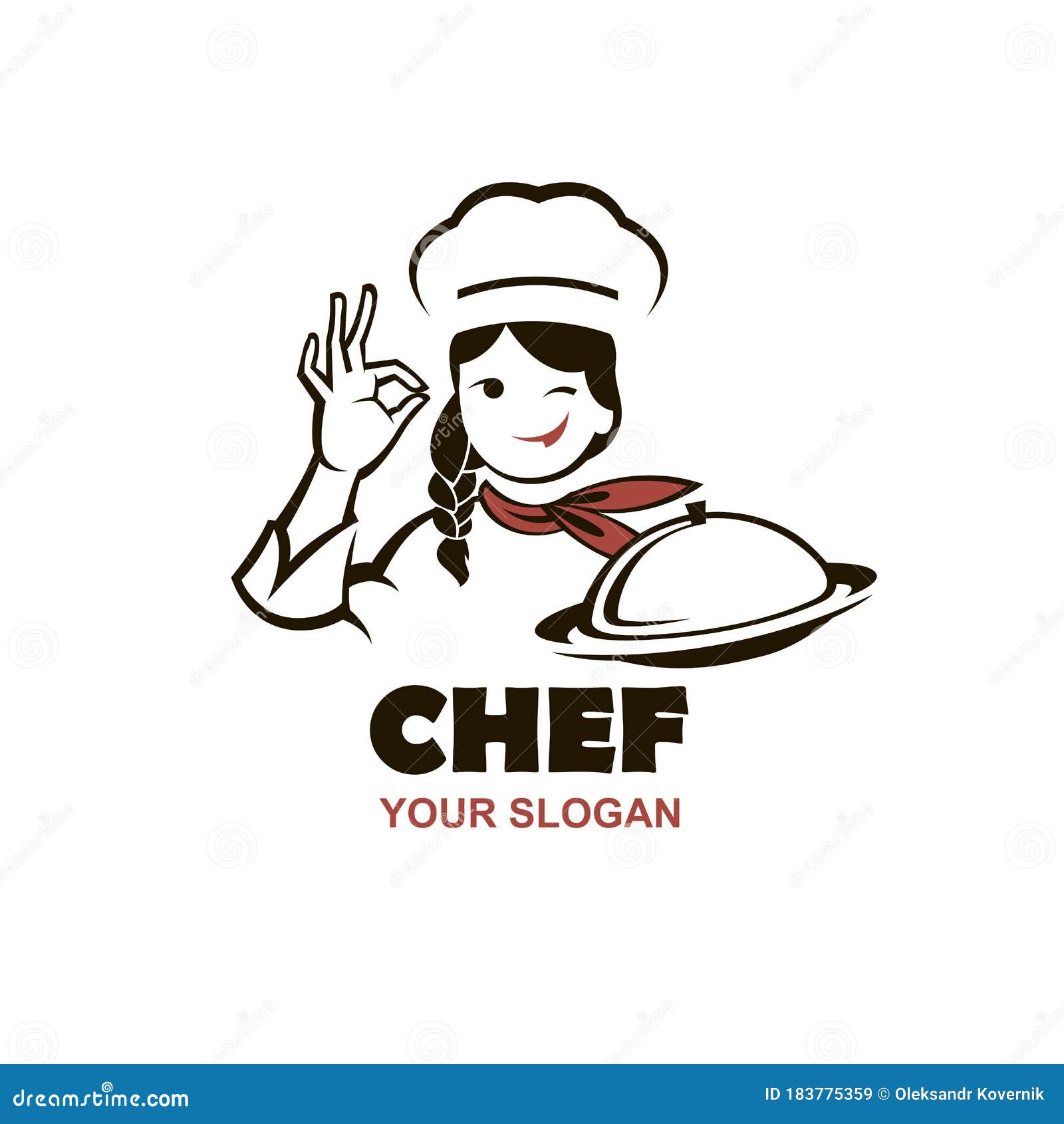 Logo chef girl