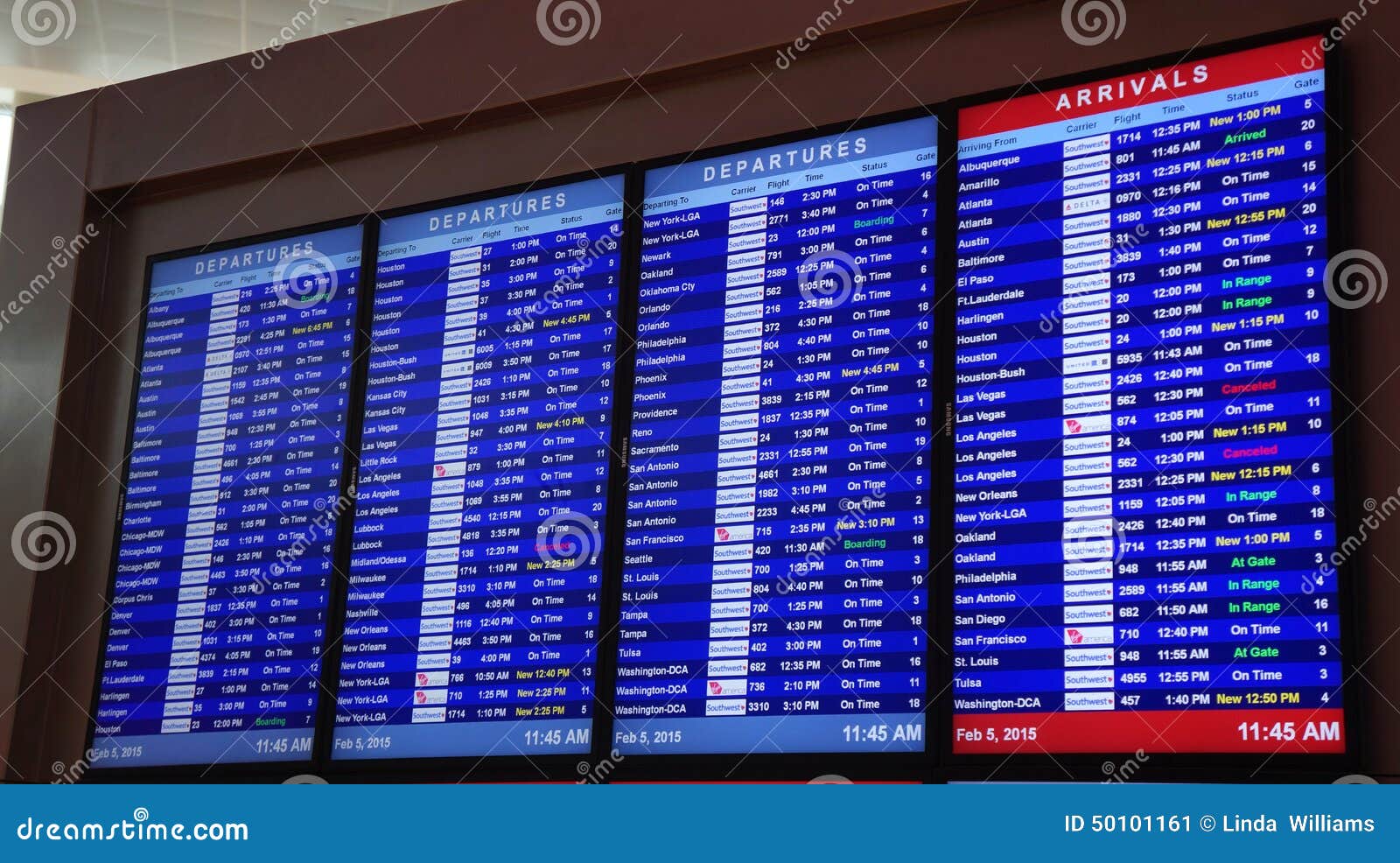 Chegadas E Partidas Dos Voos Em Dallas Foto Editorial - Imagem de  aeroporto, partidas: 50101161