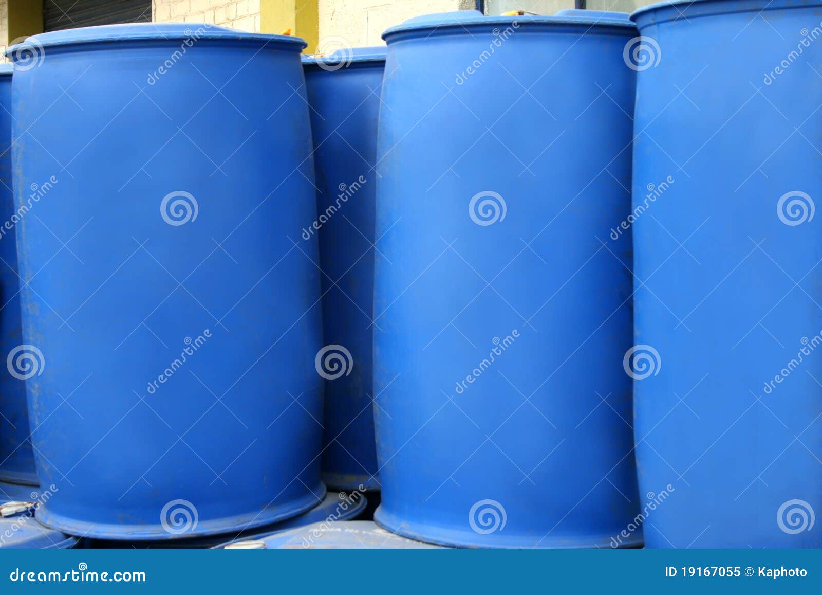 Chemical drums stock image. Image of waste, chemical 19167055