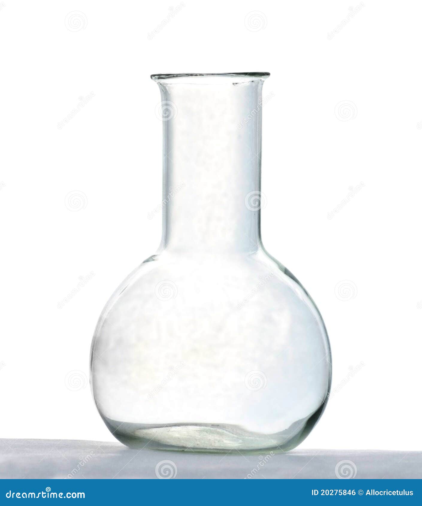Chemical flask stock photo. Image of glassware, isolated 20275846