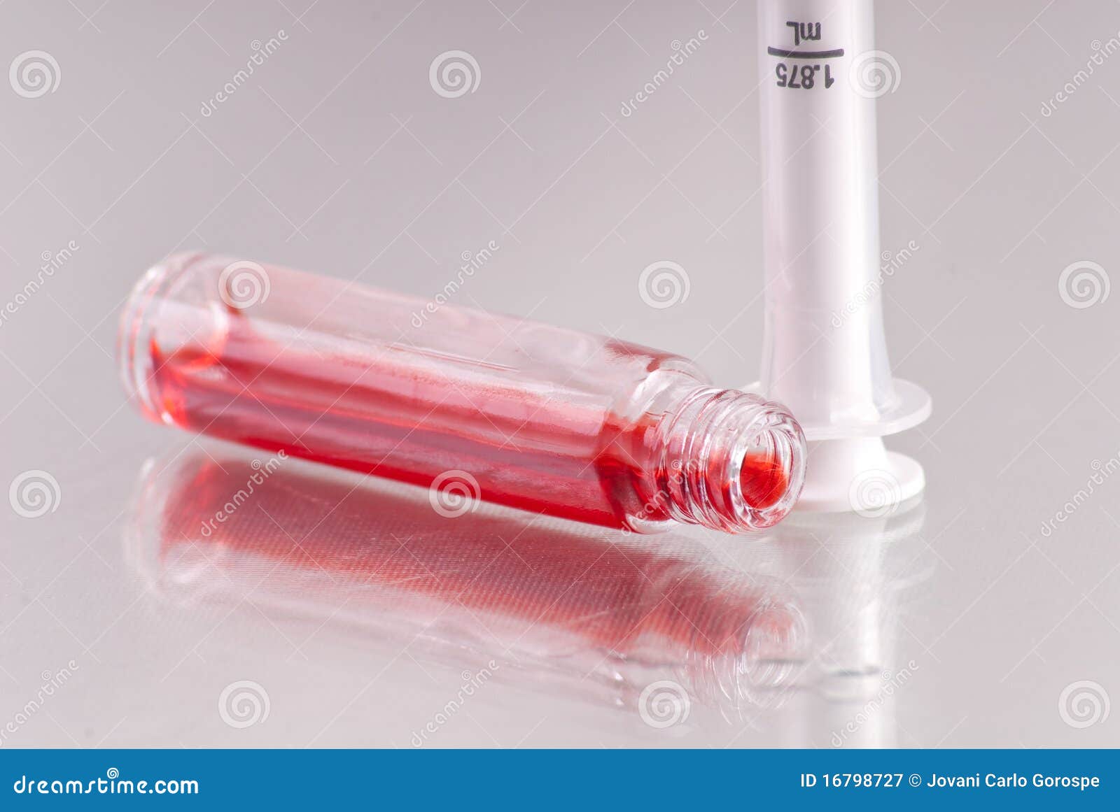 Chemical Glass Container stock image. Image of lockdown 16798727