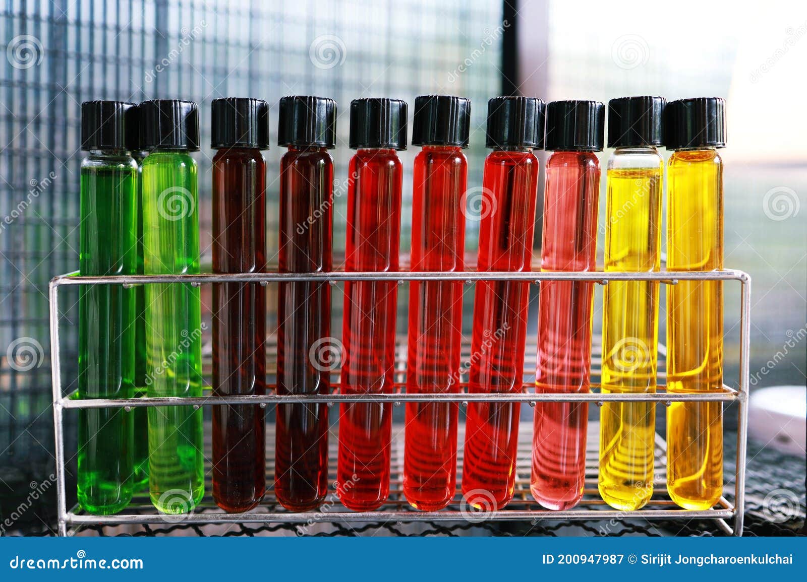 Chemical Industry Performing Biochemical Laboratory Tests Blood Tests