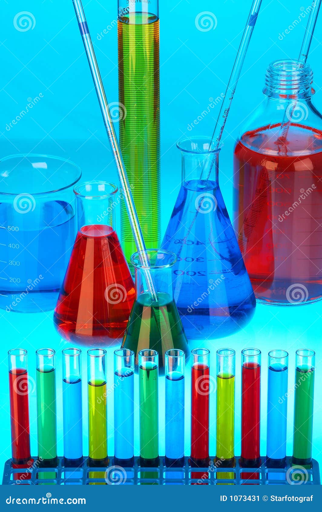 Chemical liquids stock image. Image of compound, reaction - 1073431