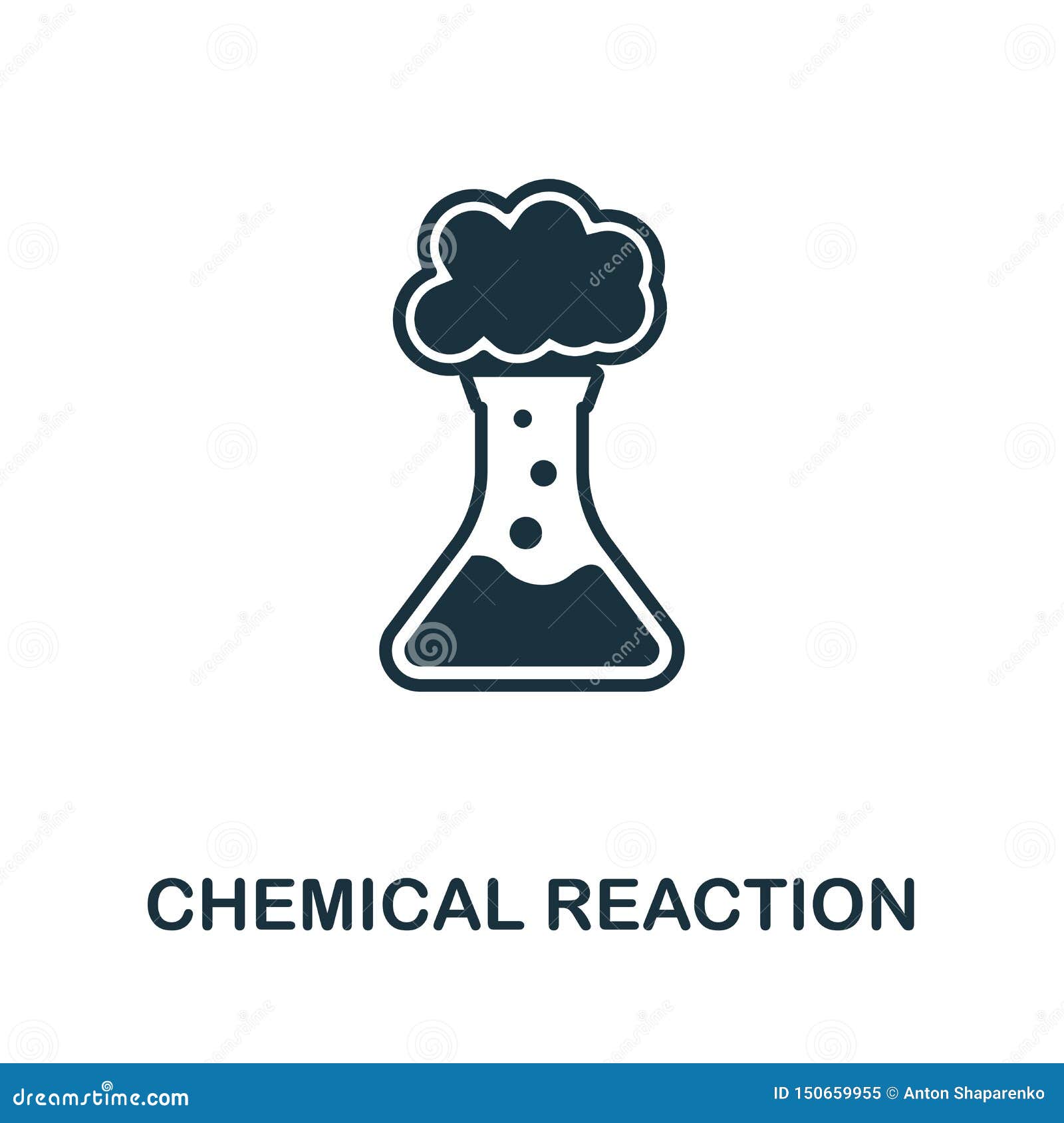 Download Chemical Reaction Vector Icon Symbol. Creative Sign From ...