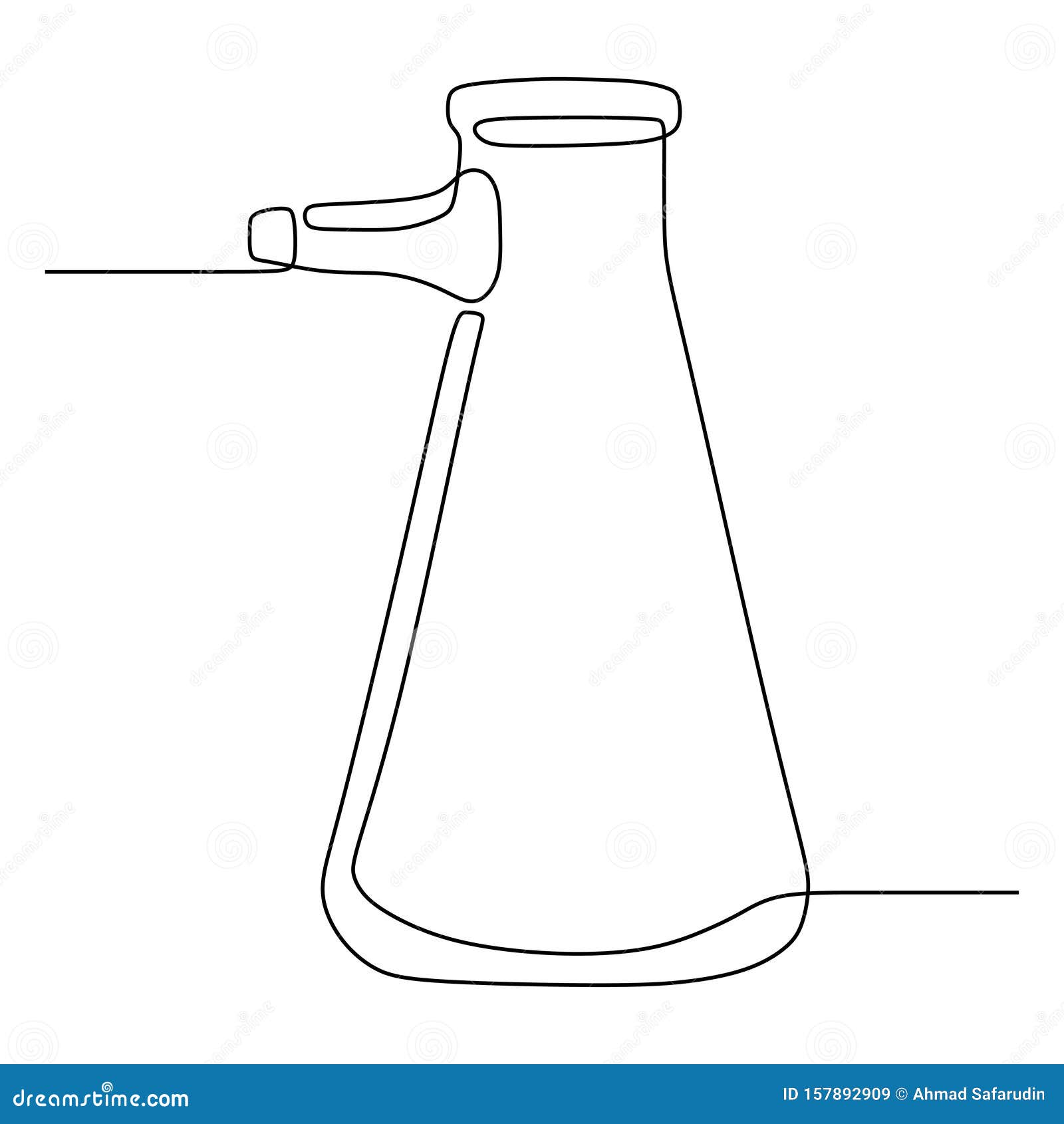 Laboratory equipment set (1) Line drawing - Stock Illustration [103711548]  - PIXTA