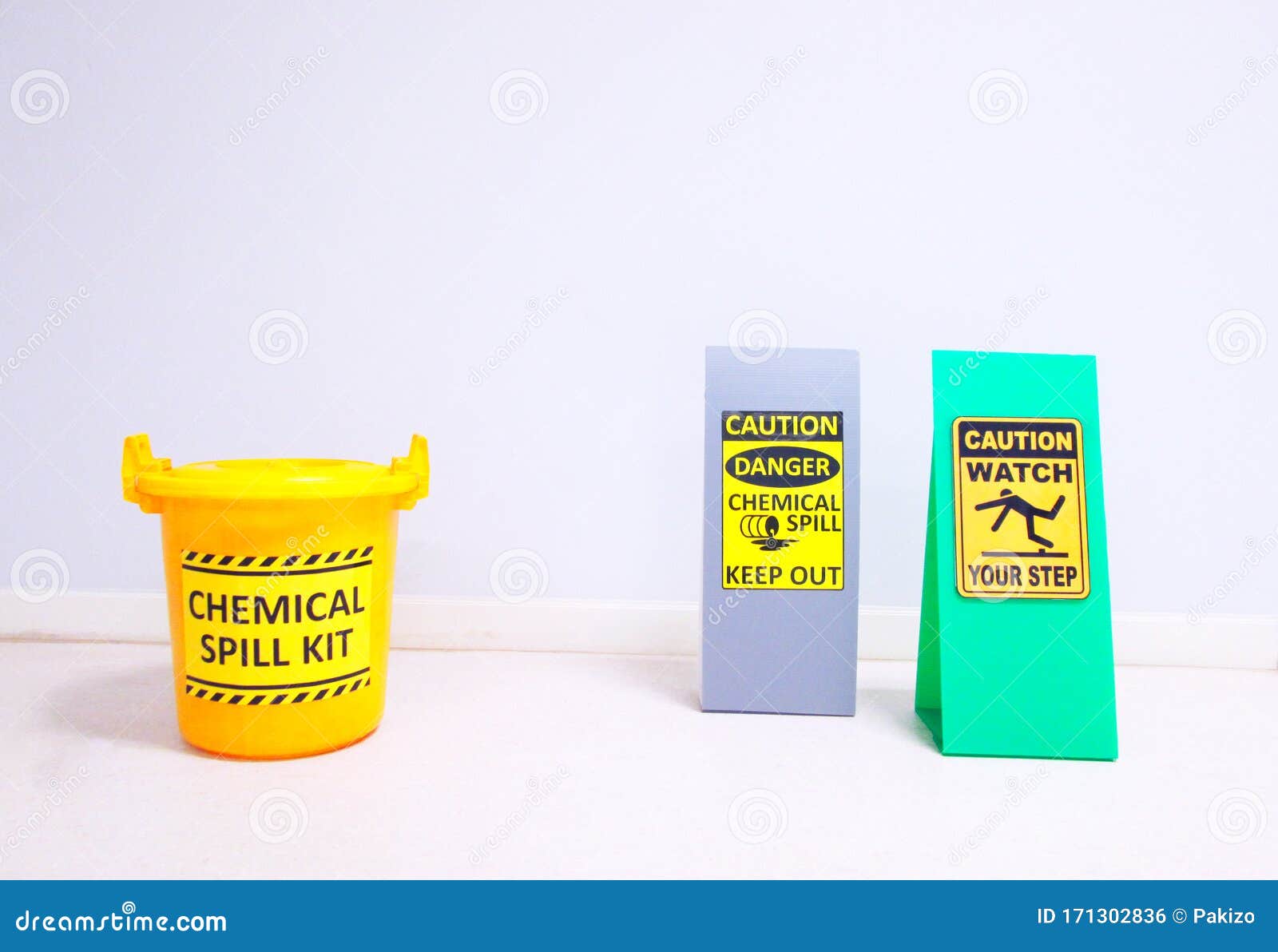 A5 Comedy Workplace Phone Music Sticker Spillage Hazard Chemical Accident Sign 