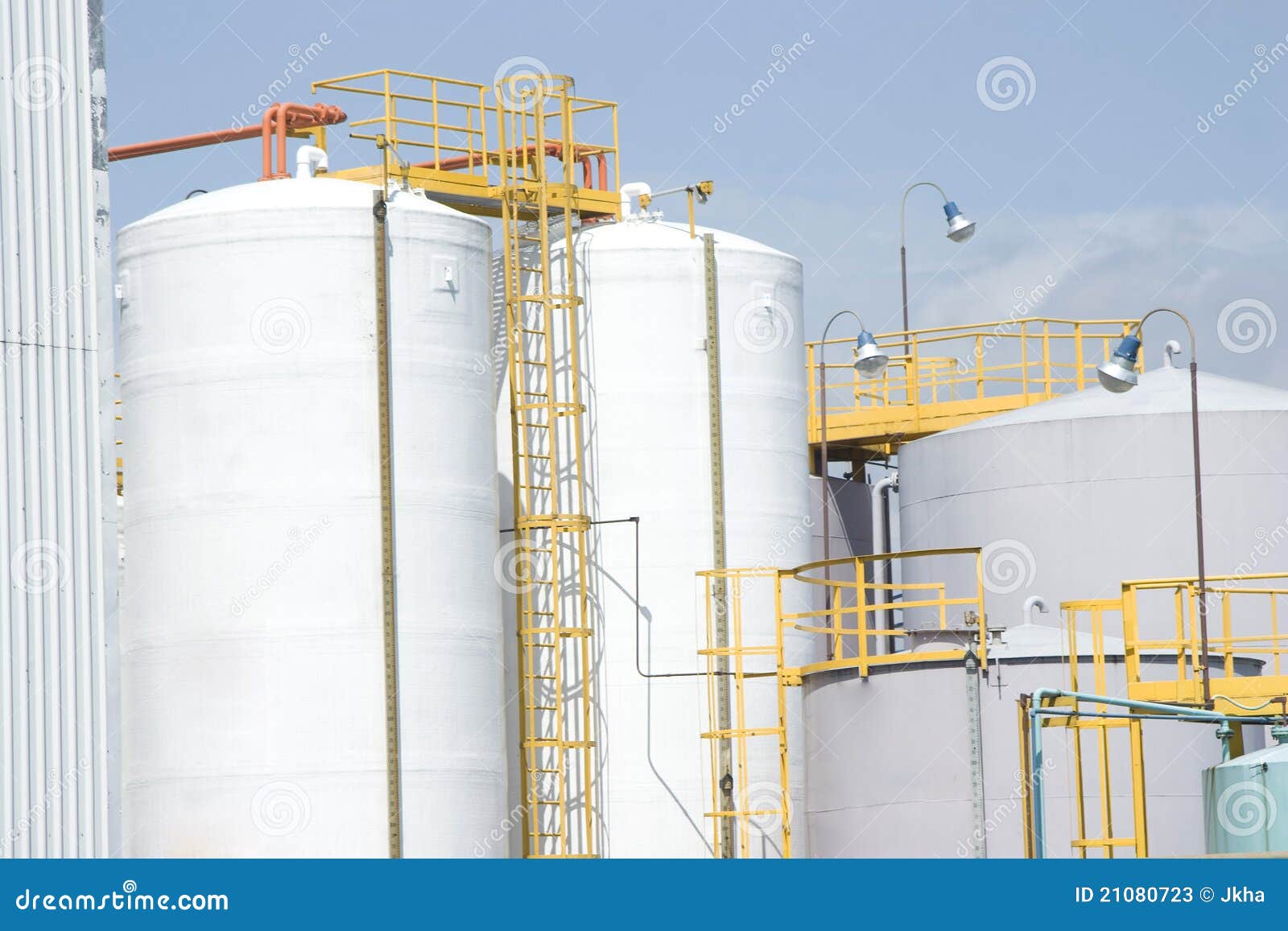 Chemical Storage Tank stock image. Image of gasoline 21080723