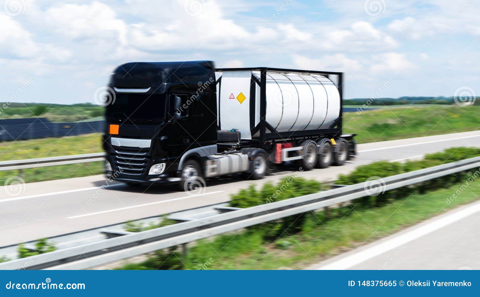 Chemical Transport Container Stock Image Image of semi, danger 148375665