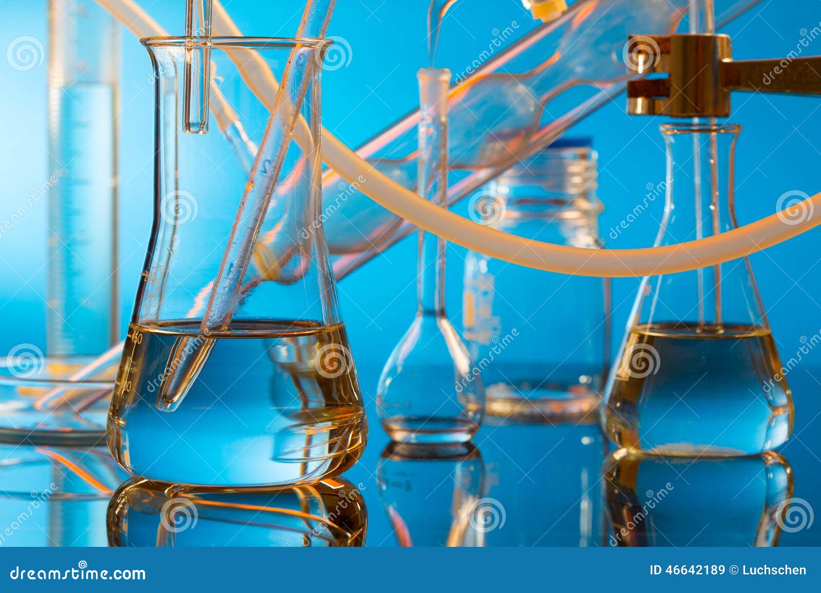 Chemical Ware in the Science Stock Image Image of science, tube 46642189
