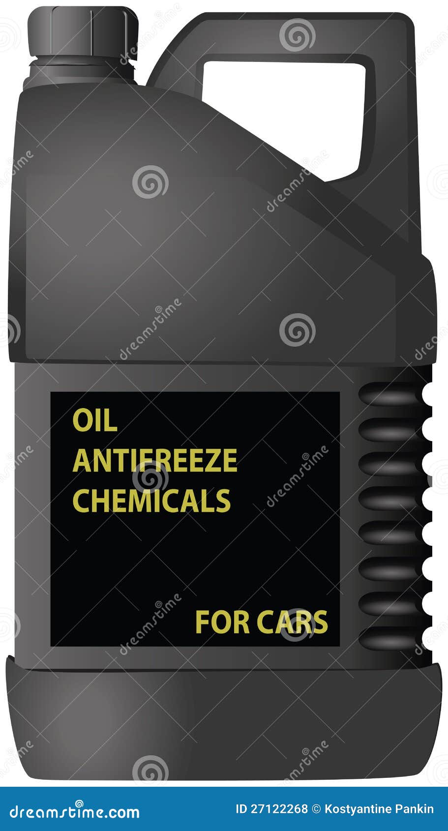 Chemicals for cars stock vector. Illustration of cover 27122268