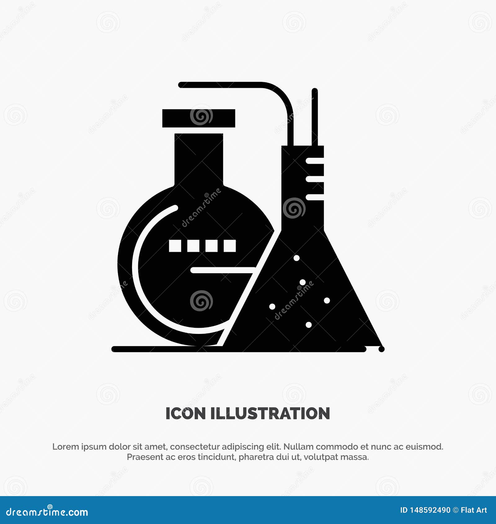 Download Chemicals, Reaction, Lab, Energy Solid Glyph Icon Vector ...
