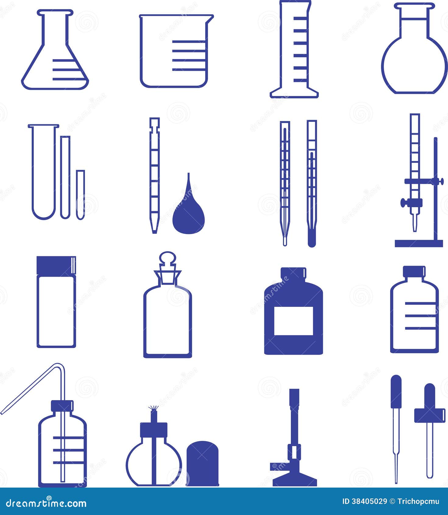 Chemistry Glassware And Tools Royalty Free Stock Images - Image: 38405029