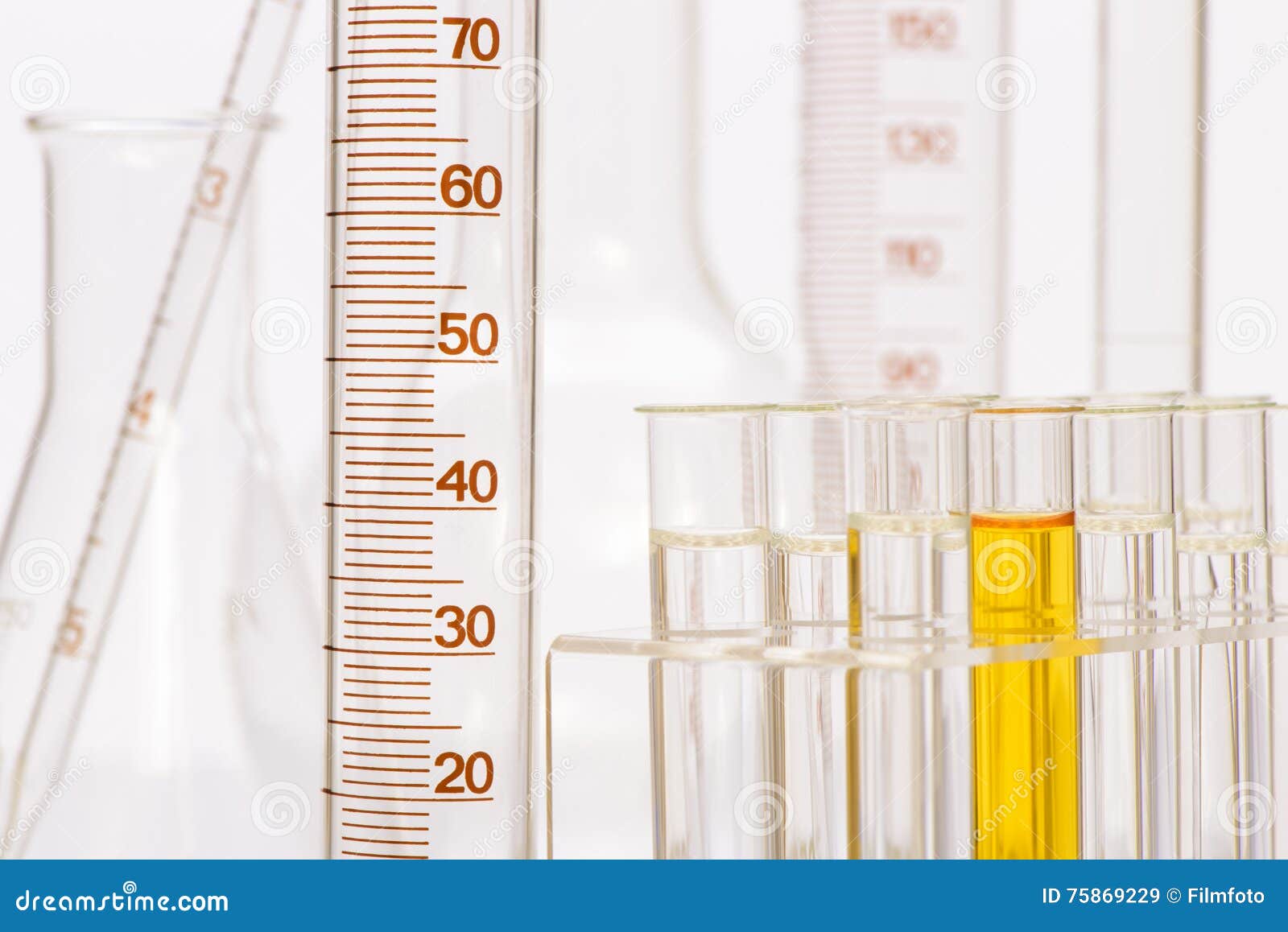 Chemistry Lab with Test Tubes Stock Image Image of laboratory
