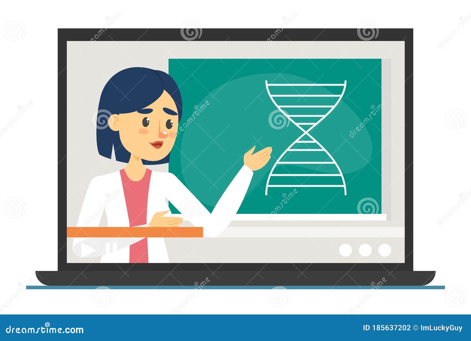 Chemistry Science Courses Online. Online Education Concept Stock